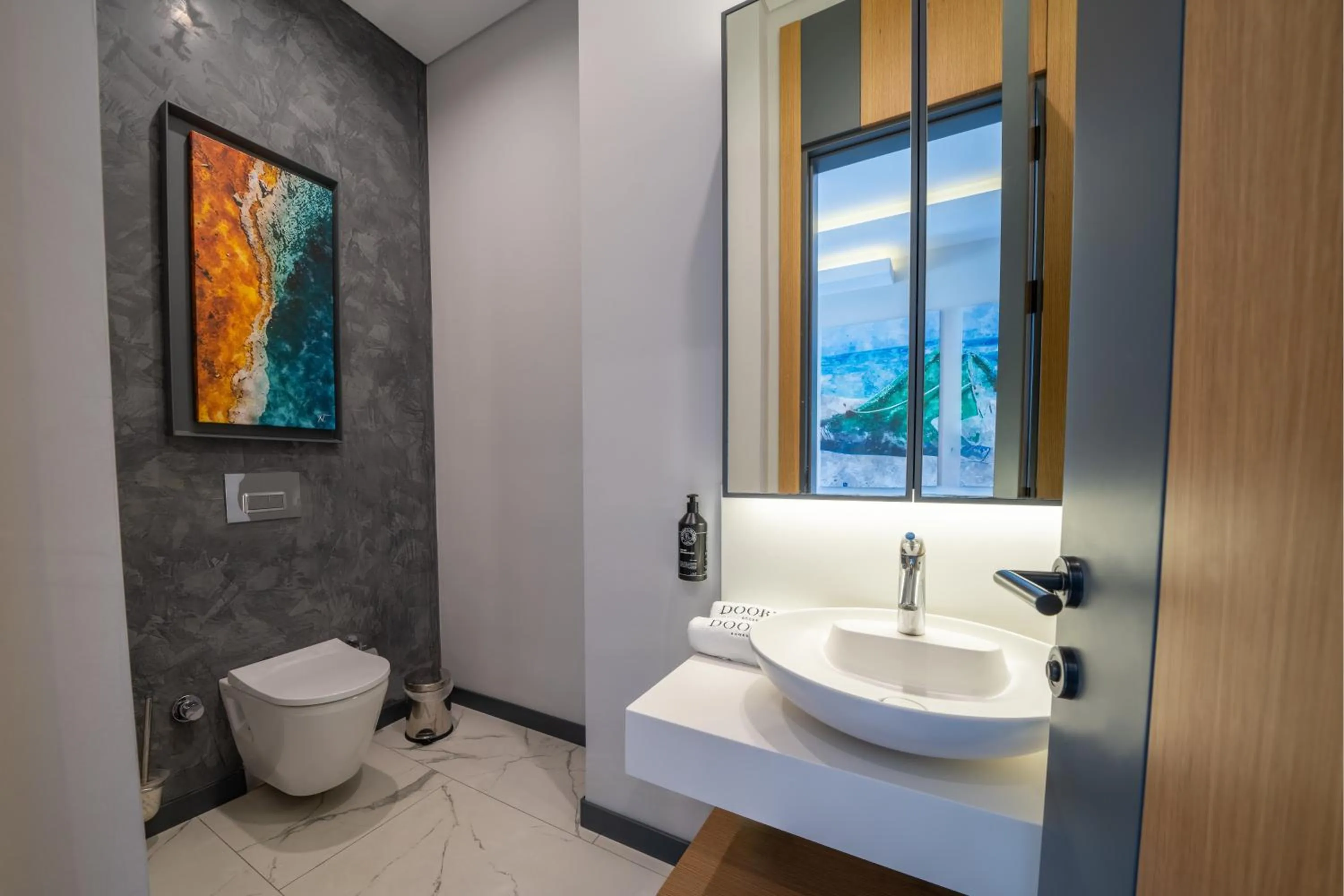 Bathroom in The Norm Collection Door'a Bodrum