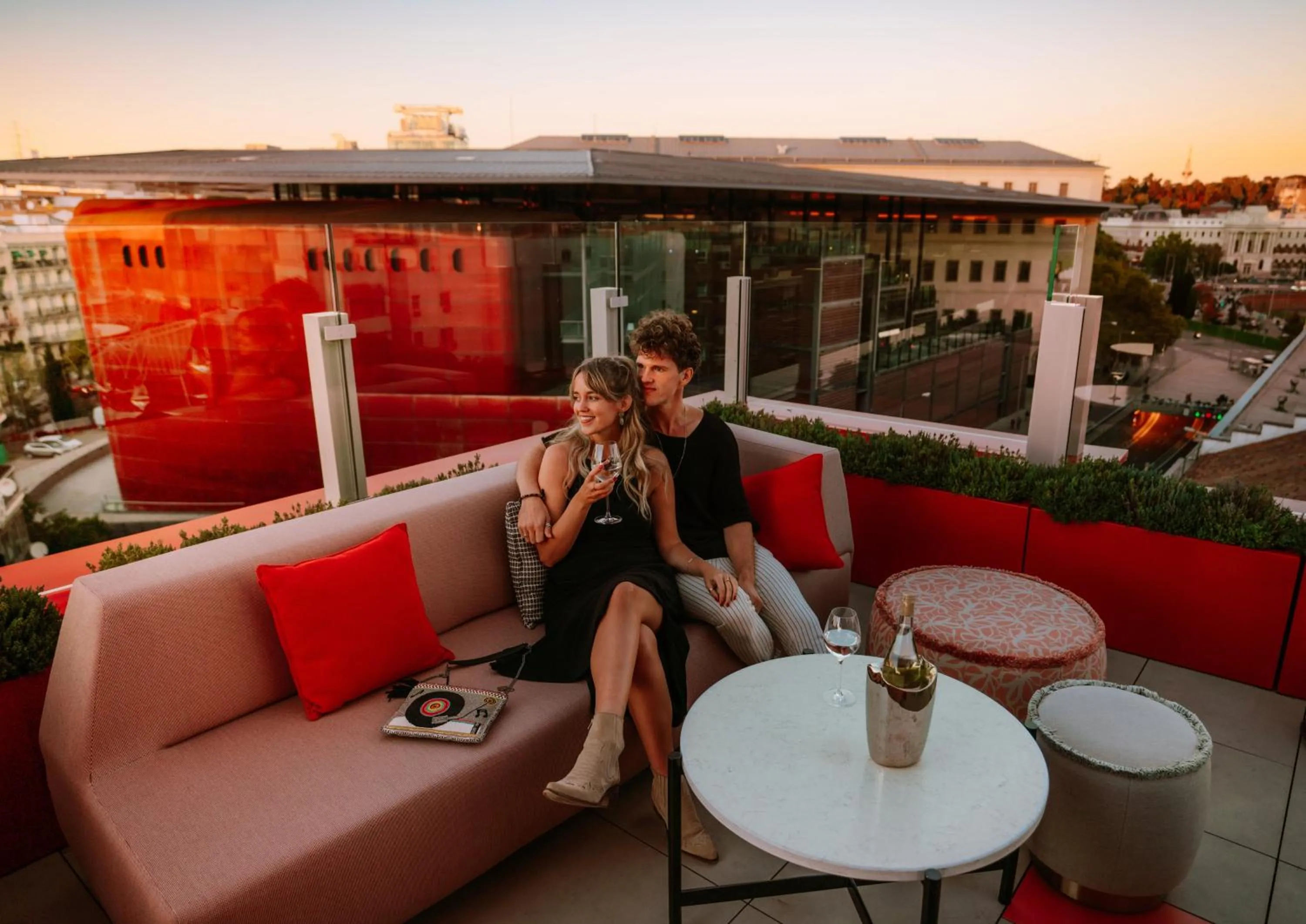 Balcony/Terrace in Hard Rock Hotel Madrid