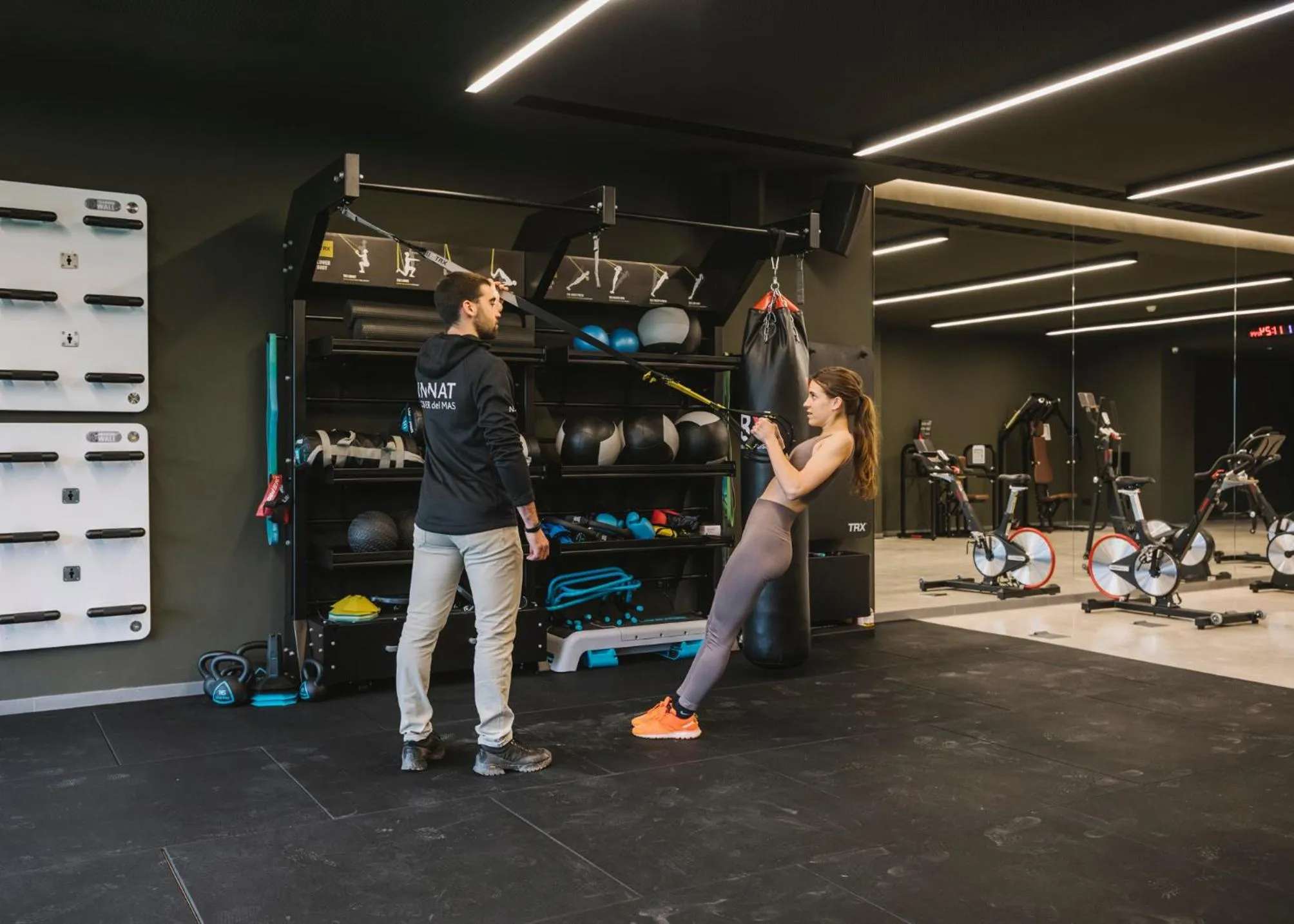 Fitness centre/facilities in Les Cabanes de l'Oller del Mas