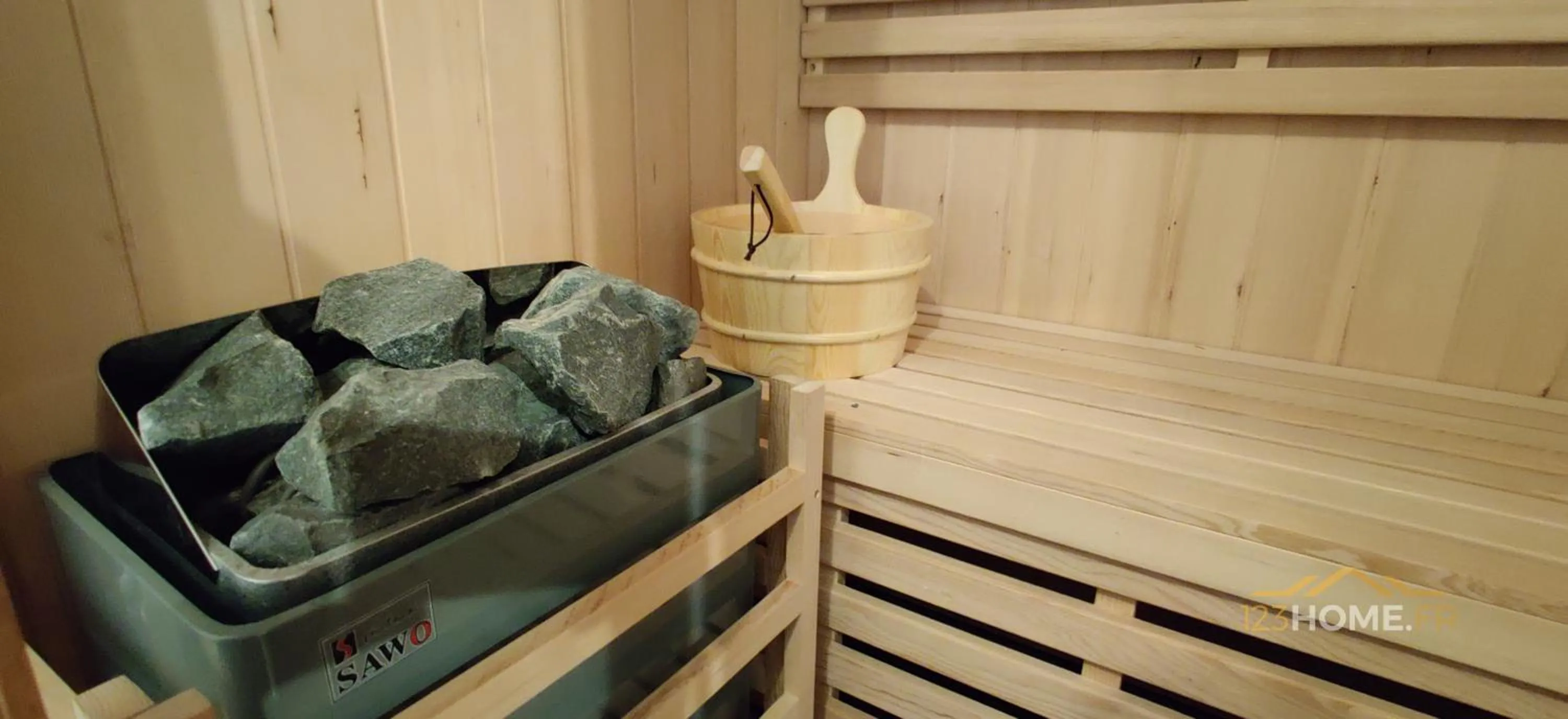 Sauna in 123home - Suite & spa XL