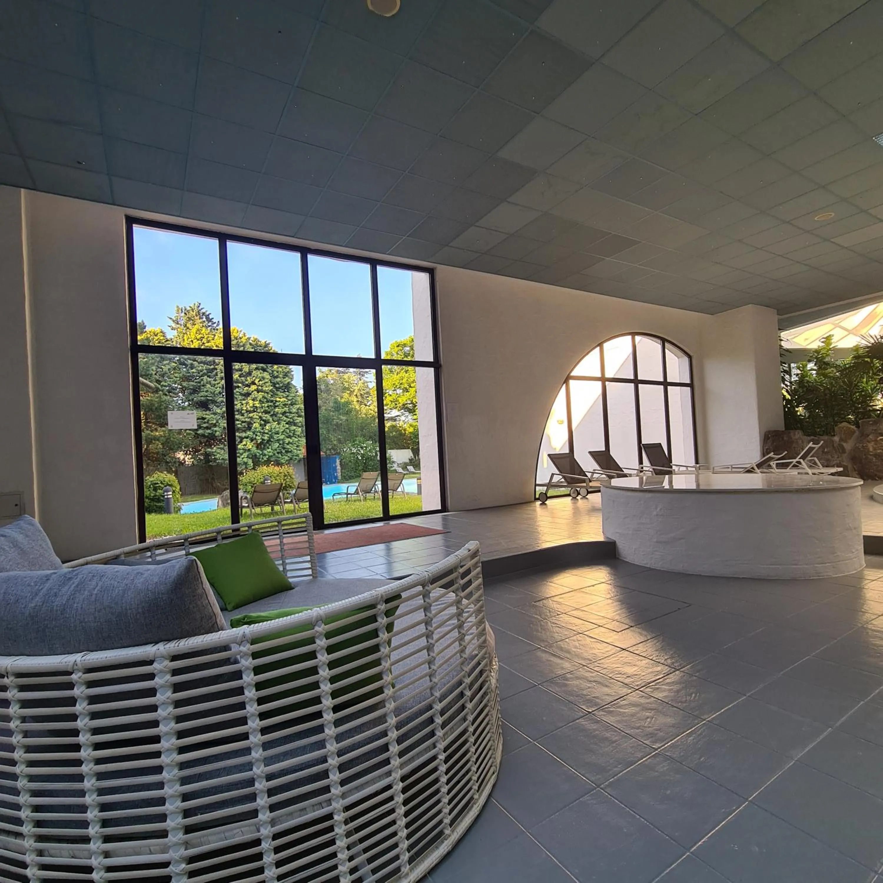 Spa and wellness centre/facilities in Eventhotel Pyramide