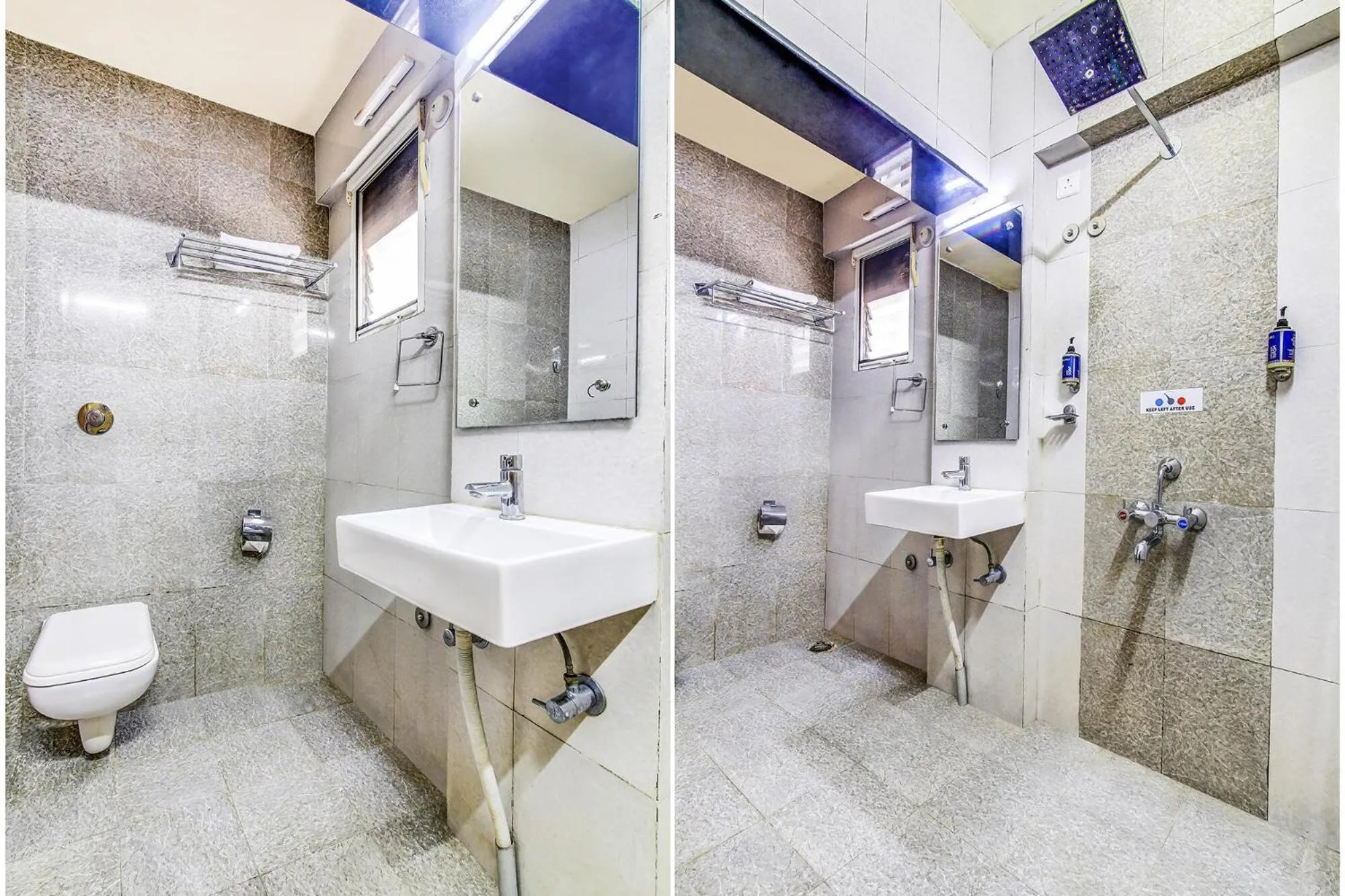 Bathroom in FabHotel Ranjanas - Nr humkar Chowk