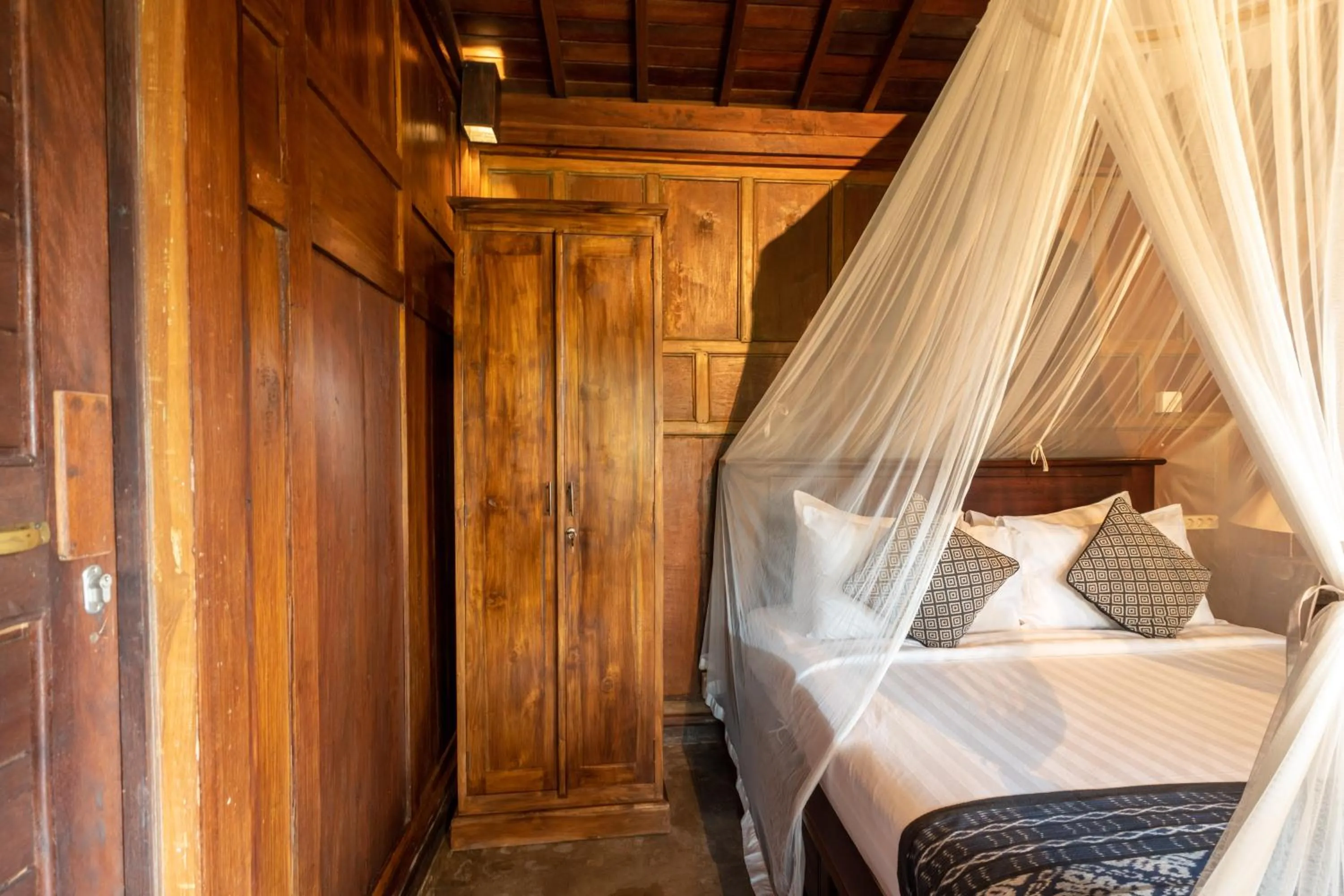 Bed in Sebatu Tulen Villa