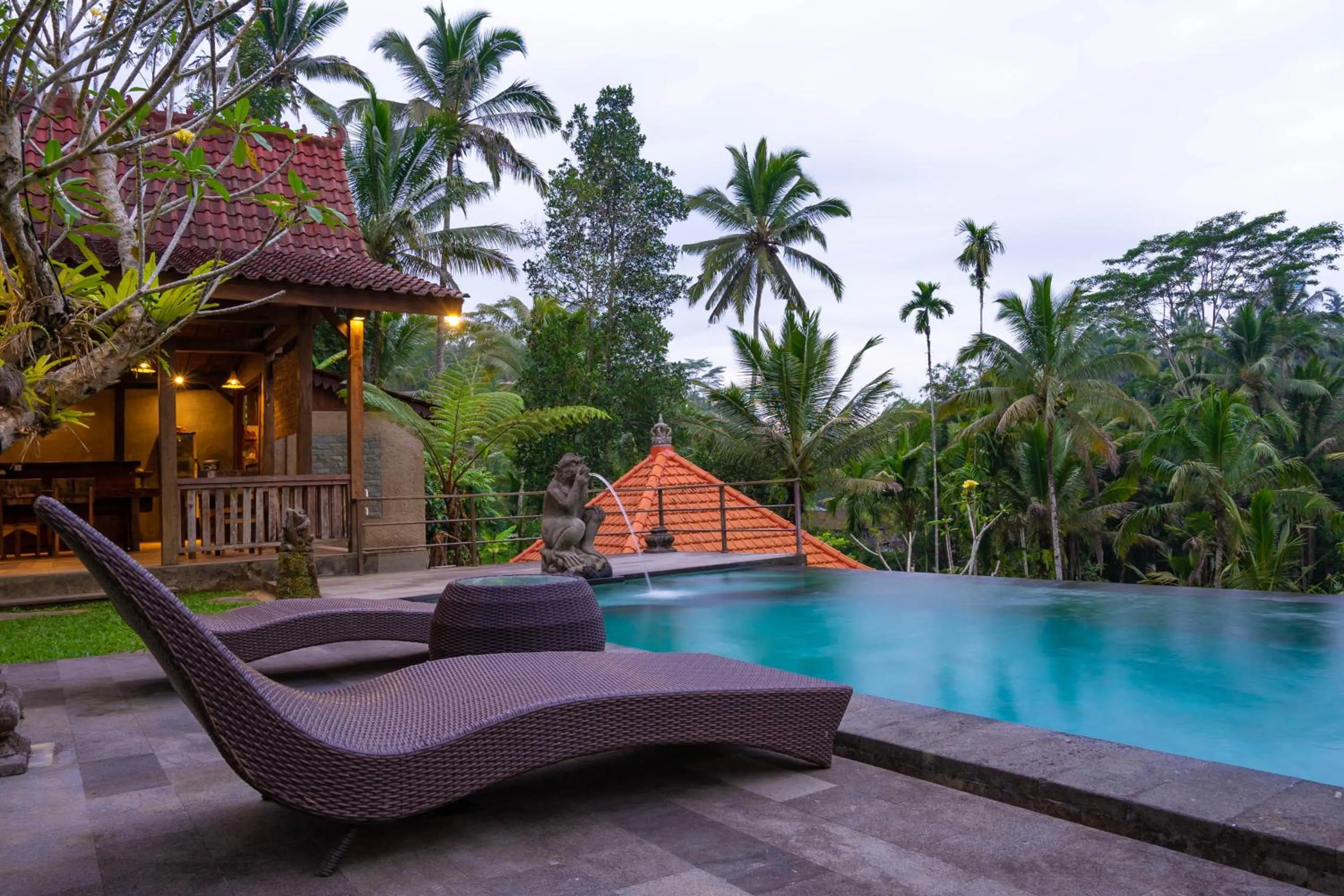 Swimming pool in Sebatu Tulen Villa