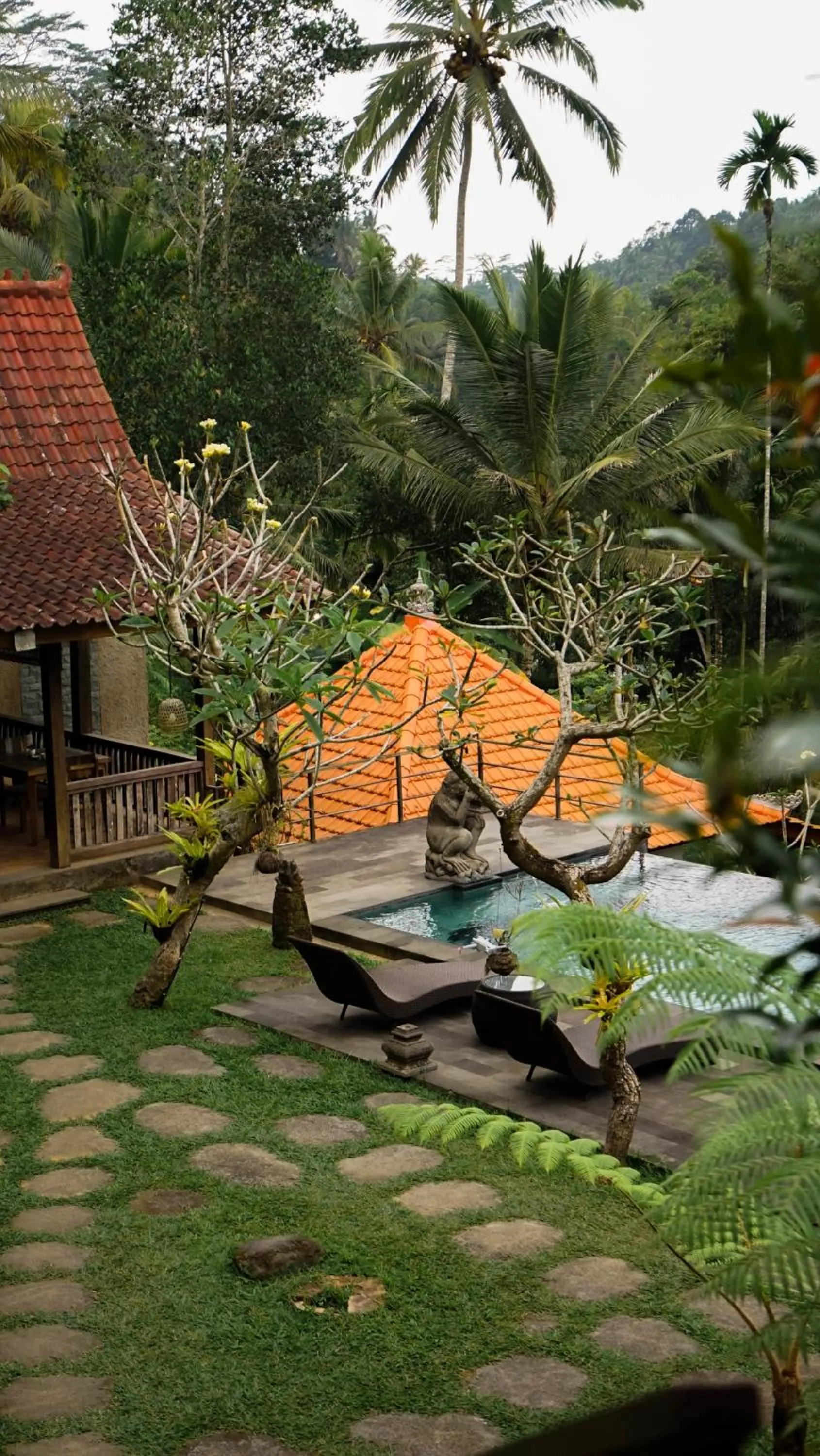 Swimming pool in Sebatu Tulen Villa