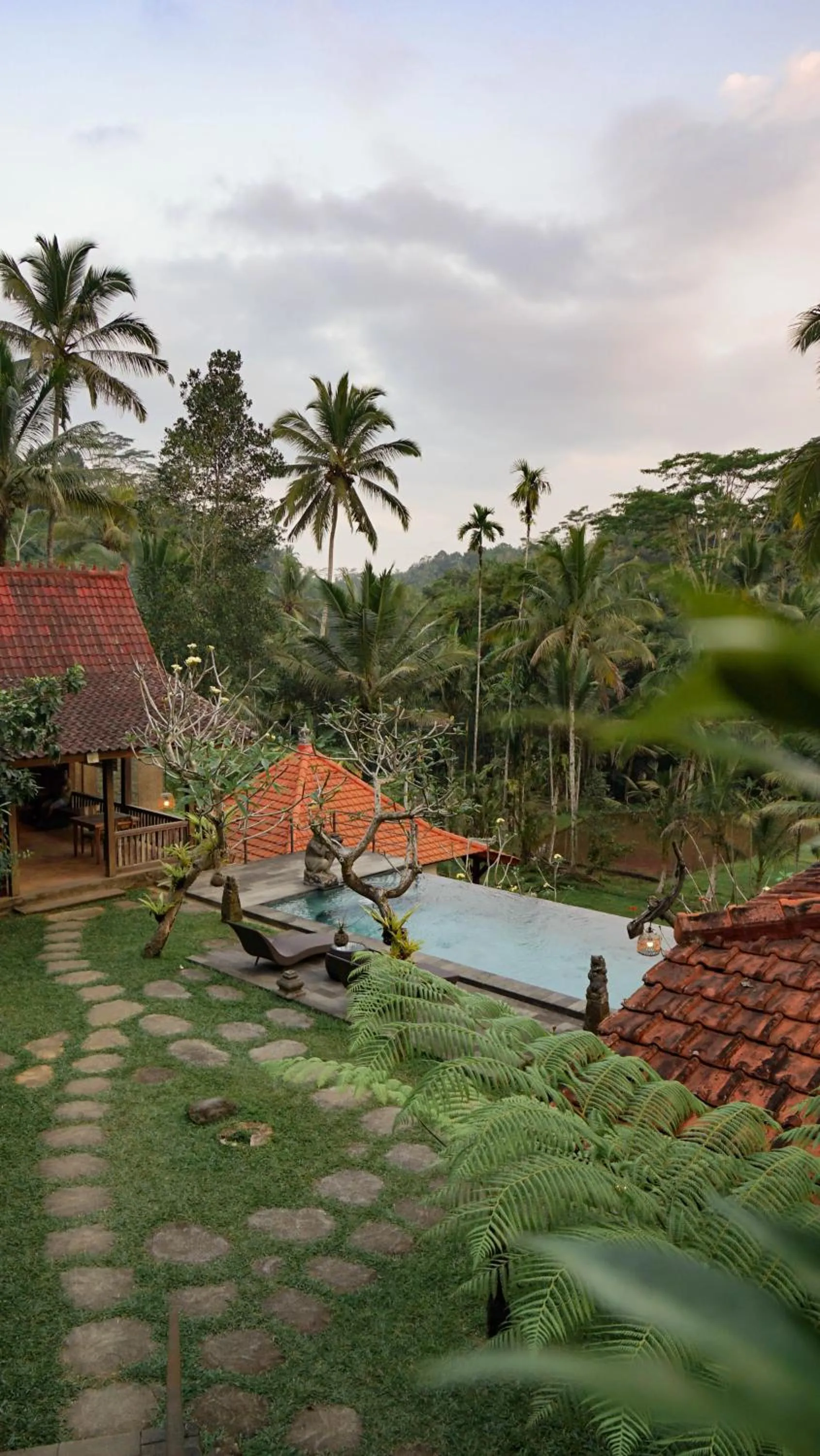 Swimming pool in Sebatu Tulen Villa