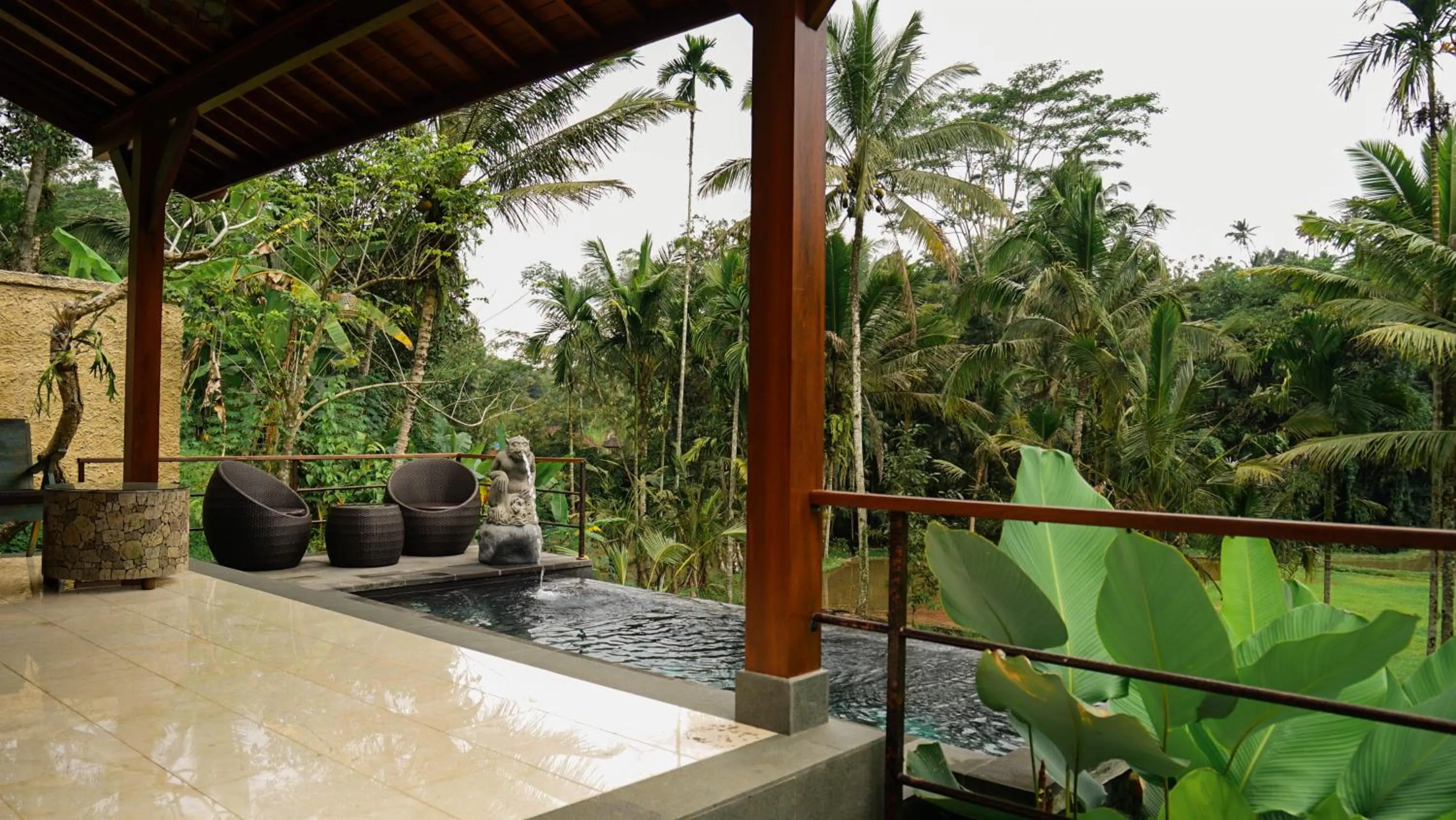 Natural landscape in Sebatu Tulen Villa