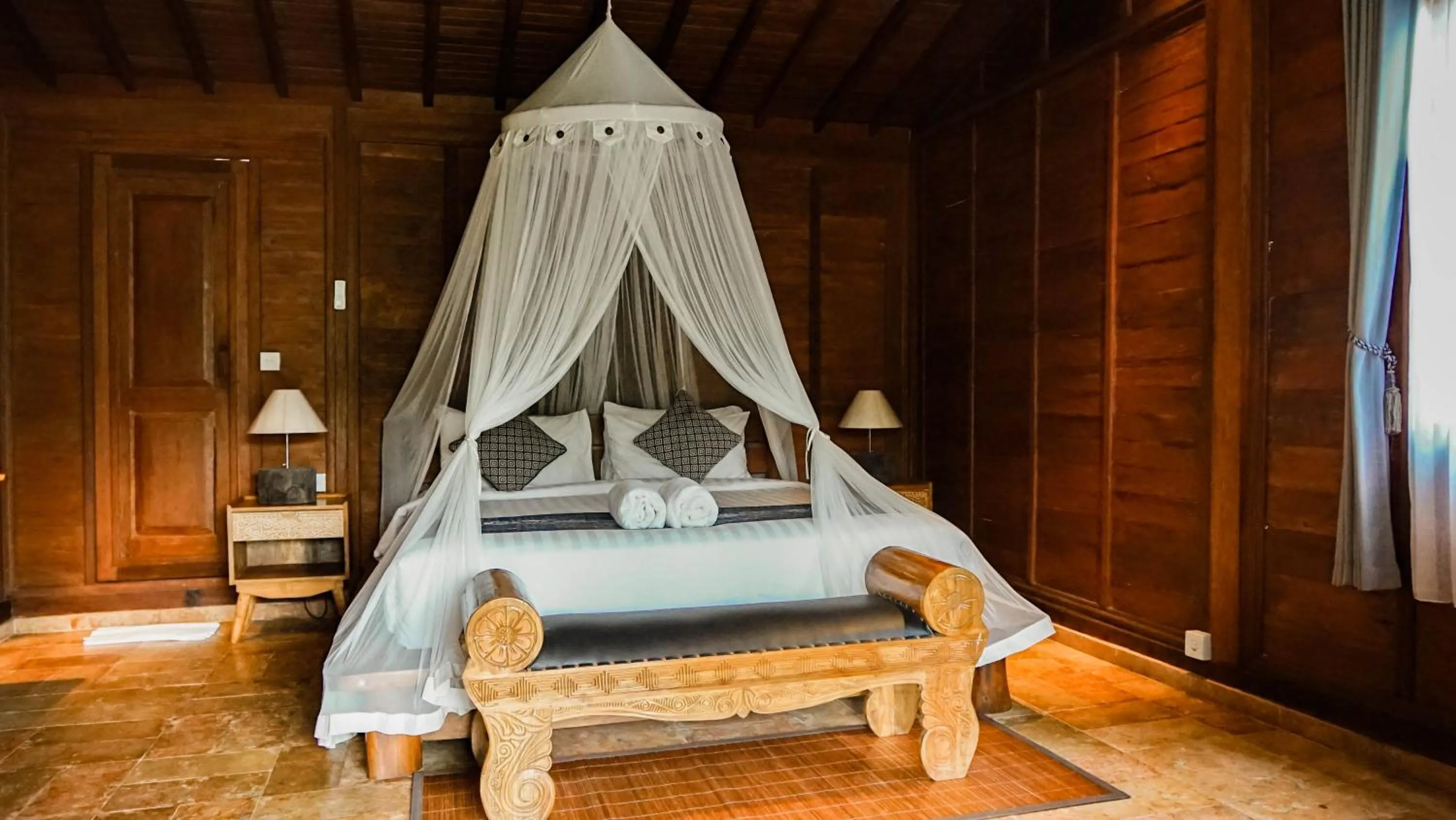 Bedroom, Bed in Sebatu Tulen Villa