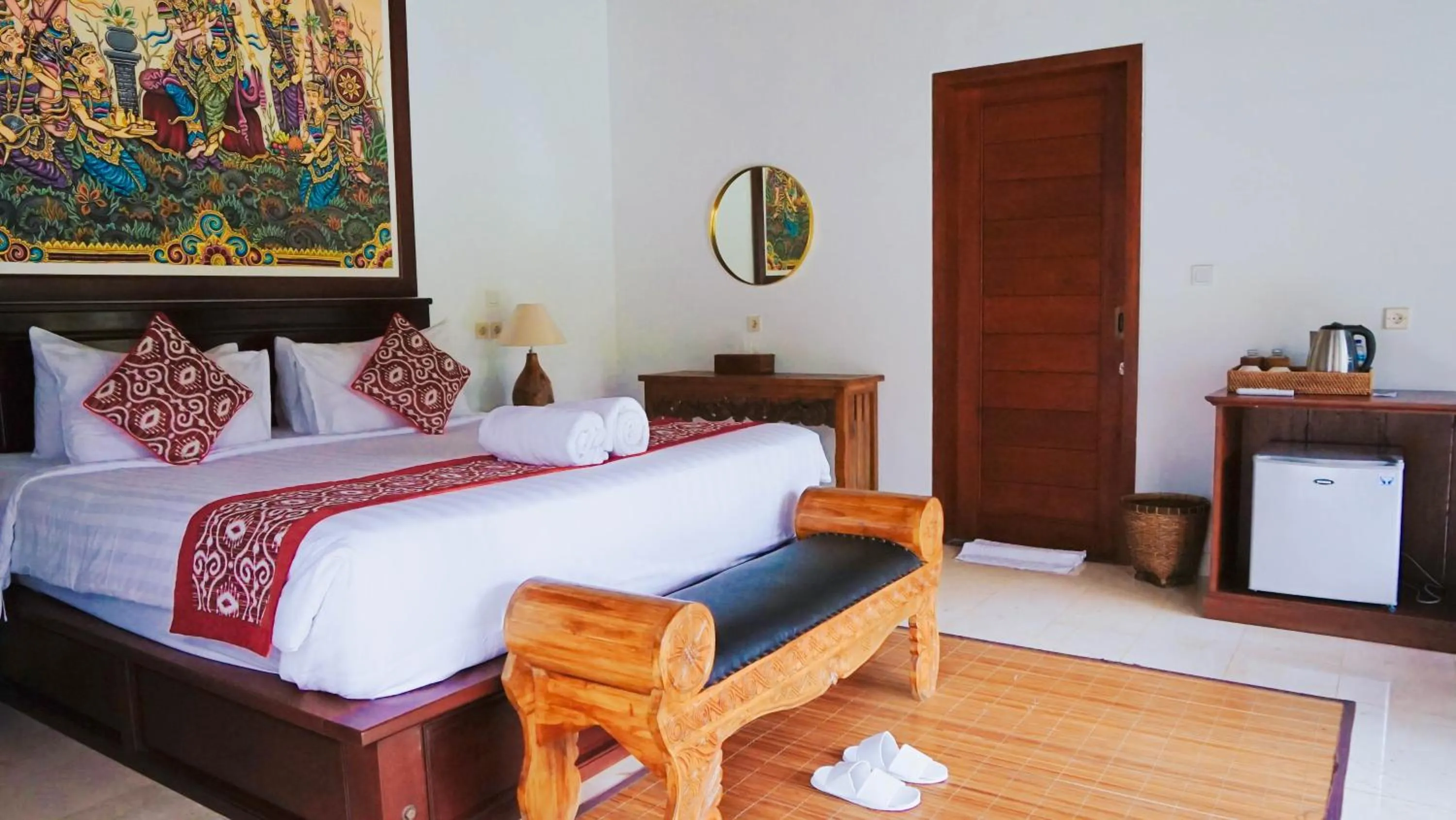 Bed in Sebatu Tulen Villa