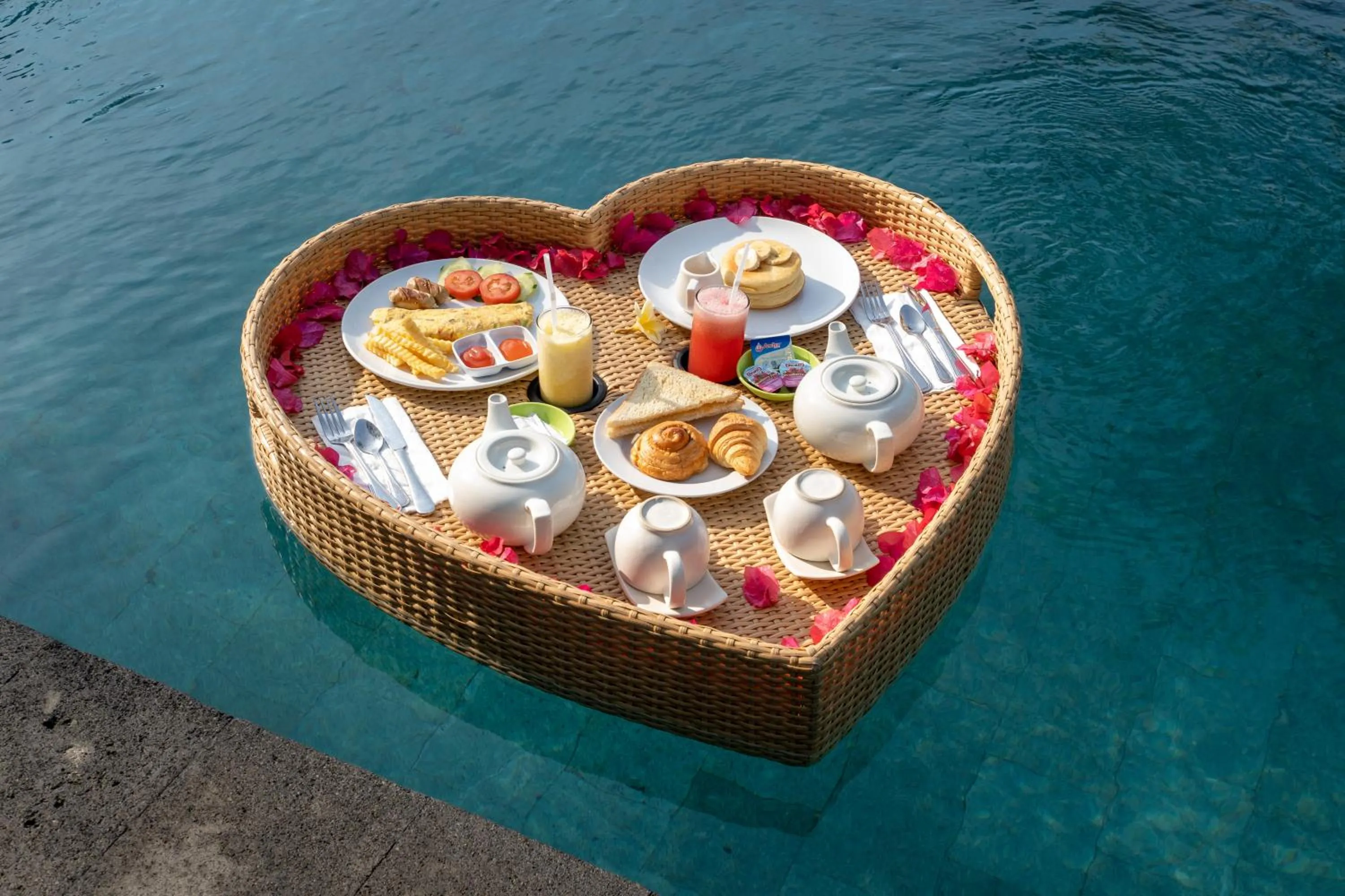 Continental breakfast in Sebatu Tulen Villa