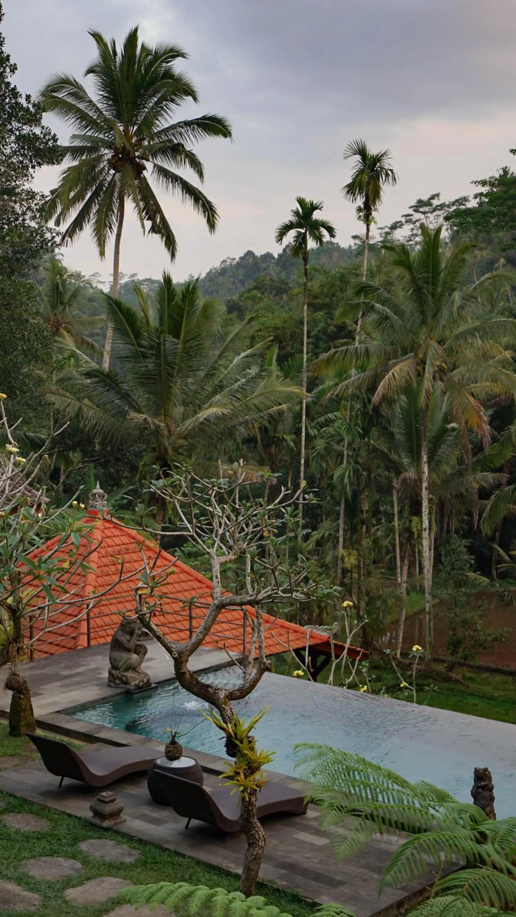 Swimming pool in Sebatu Tulen Villa