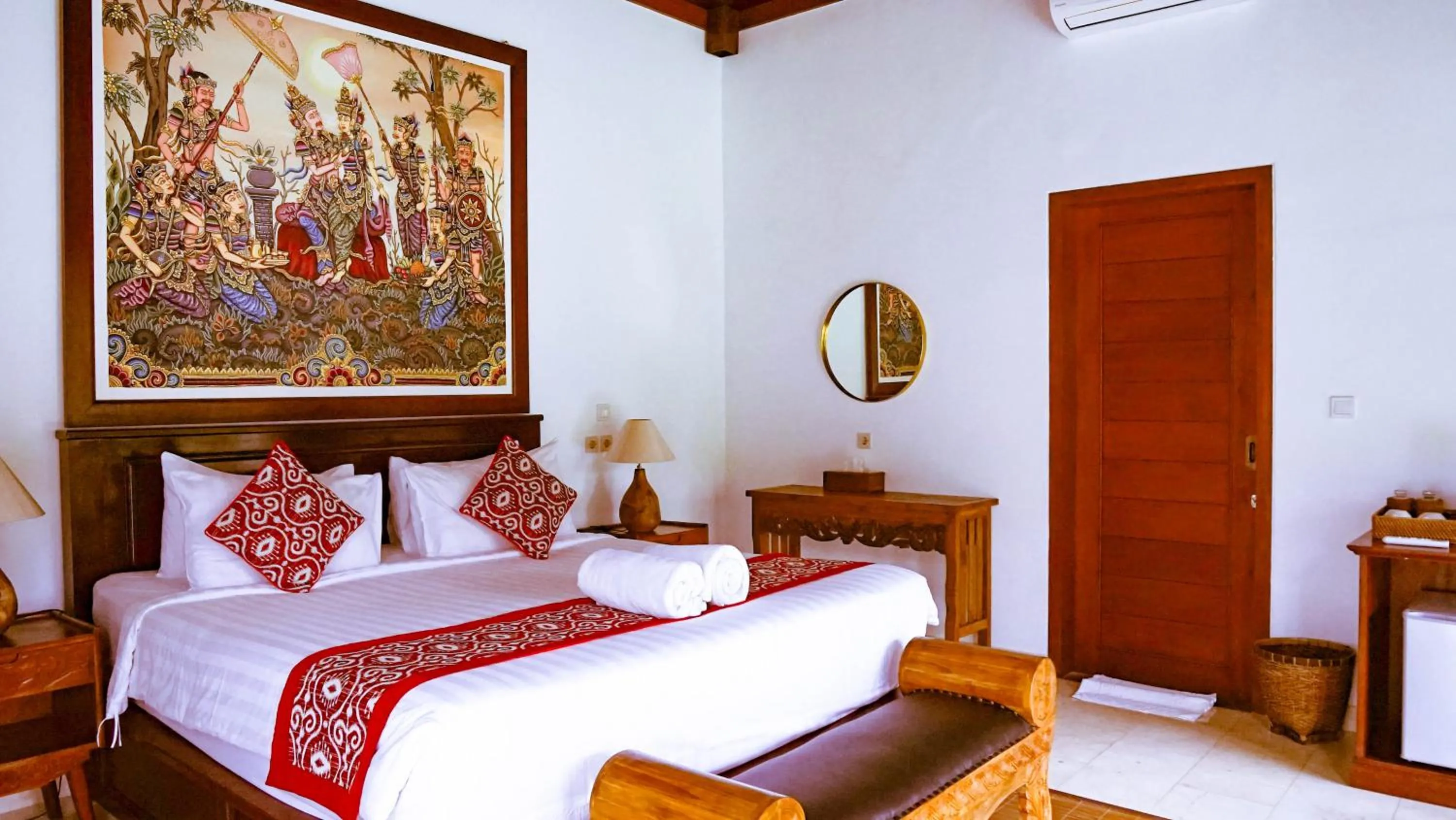 Bed in Sebatu Tulen Villa