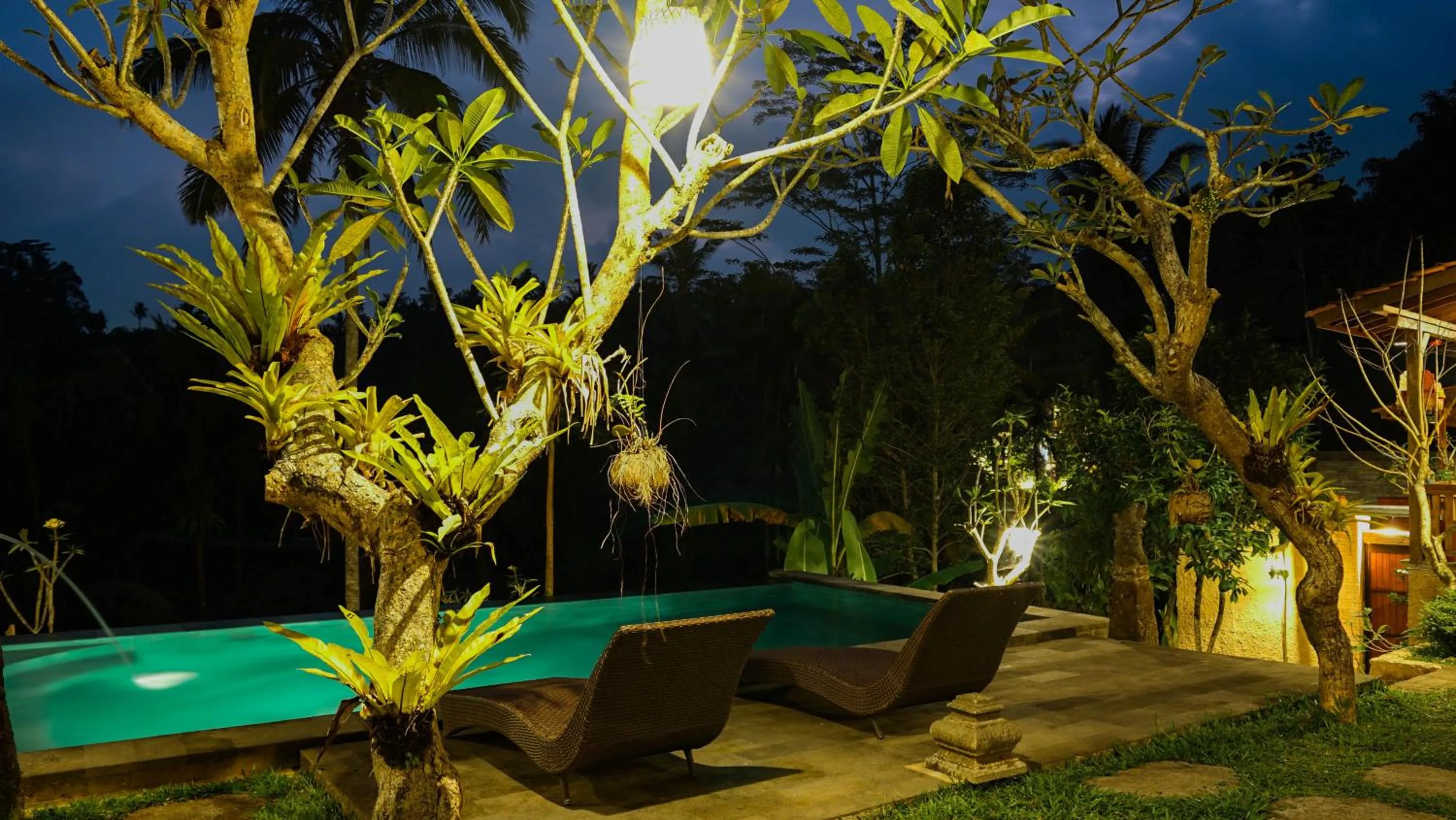 Swimming pool in Sebatu Tulen Villa