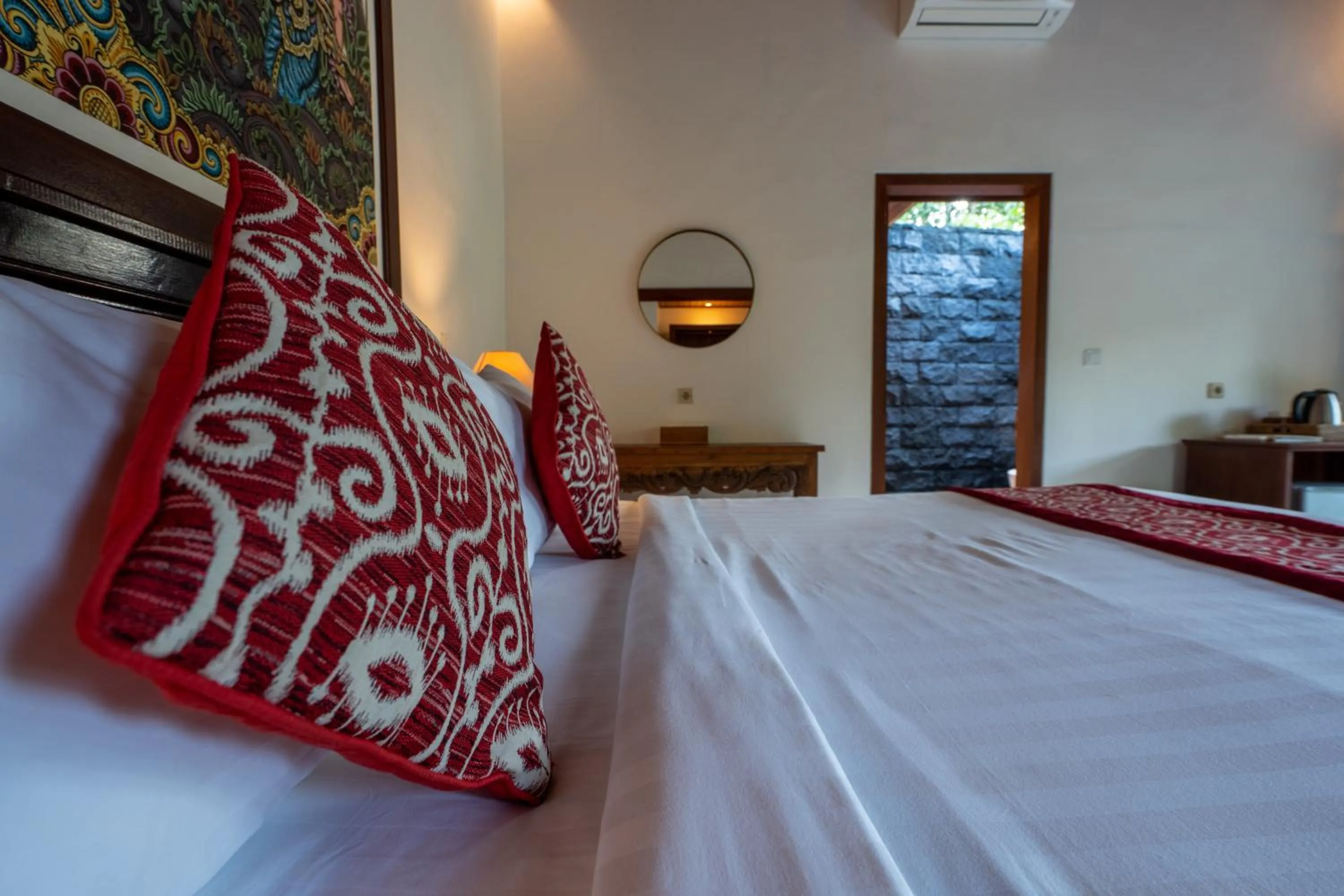 Bed in Sebatu Tulen Villa