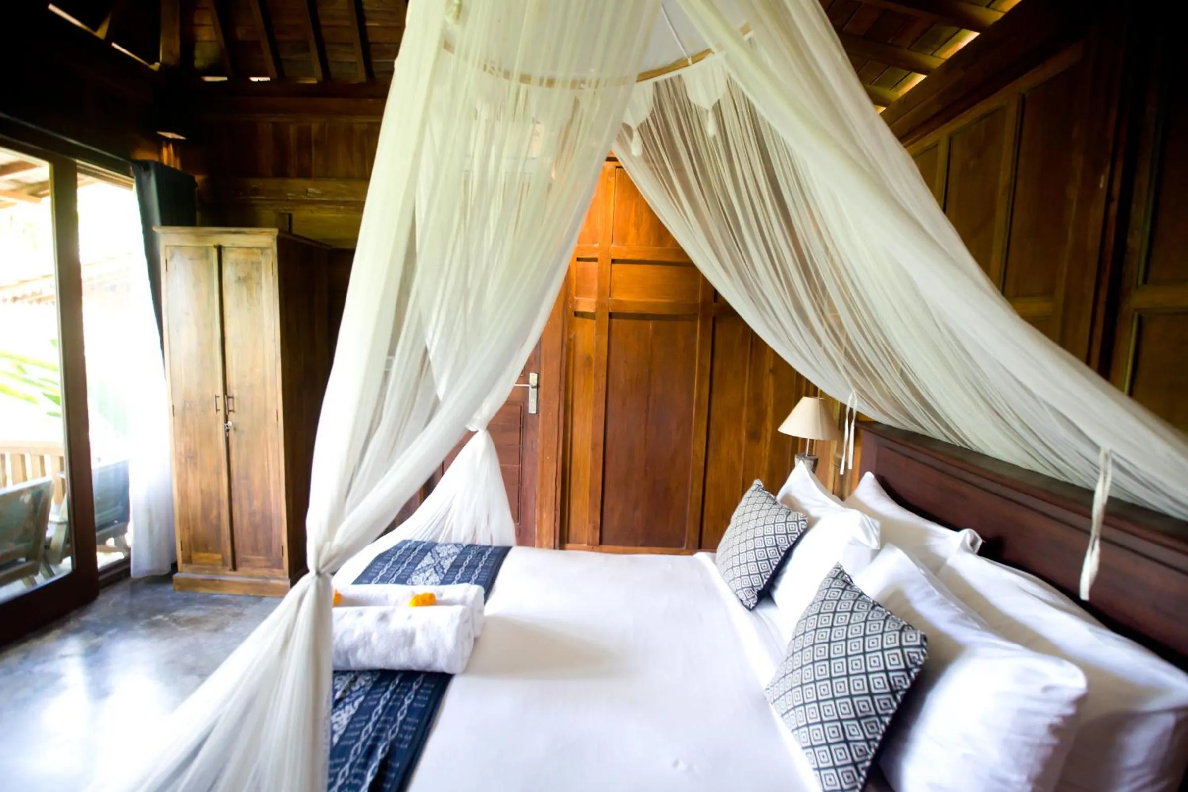 Bed in Sebatu Tulen Villa