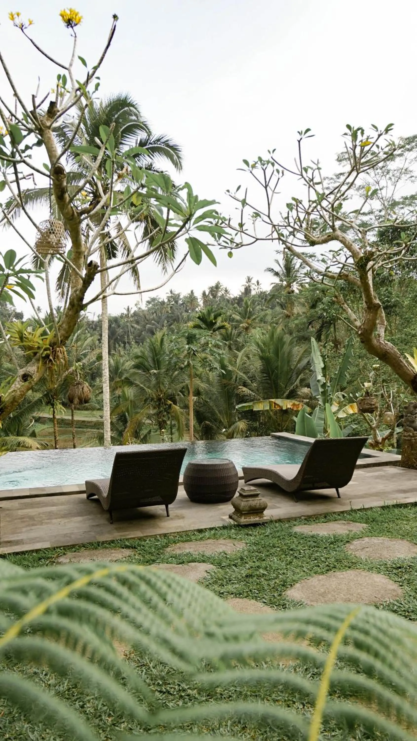 Swimming pool in Sebatu Tulen Villa