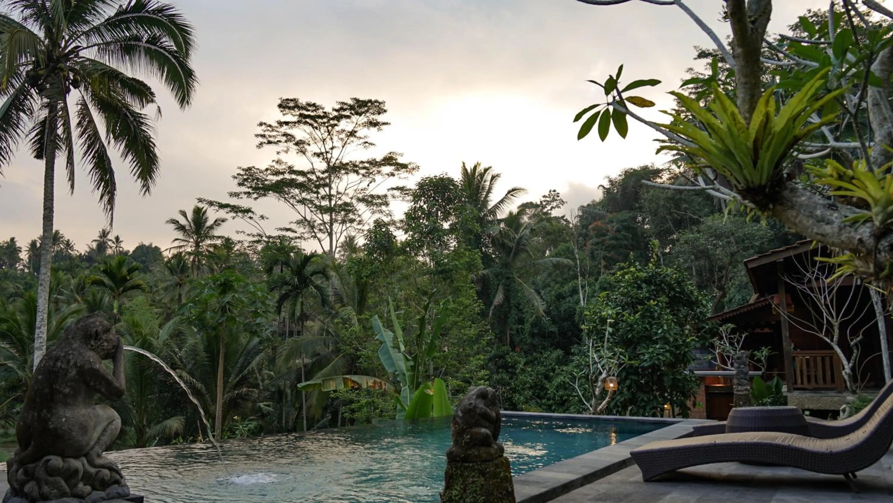 Swimming pool in Sebatu Tulen Villa