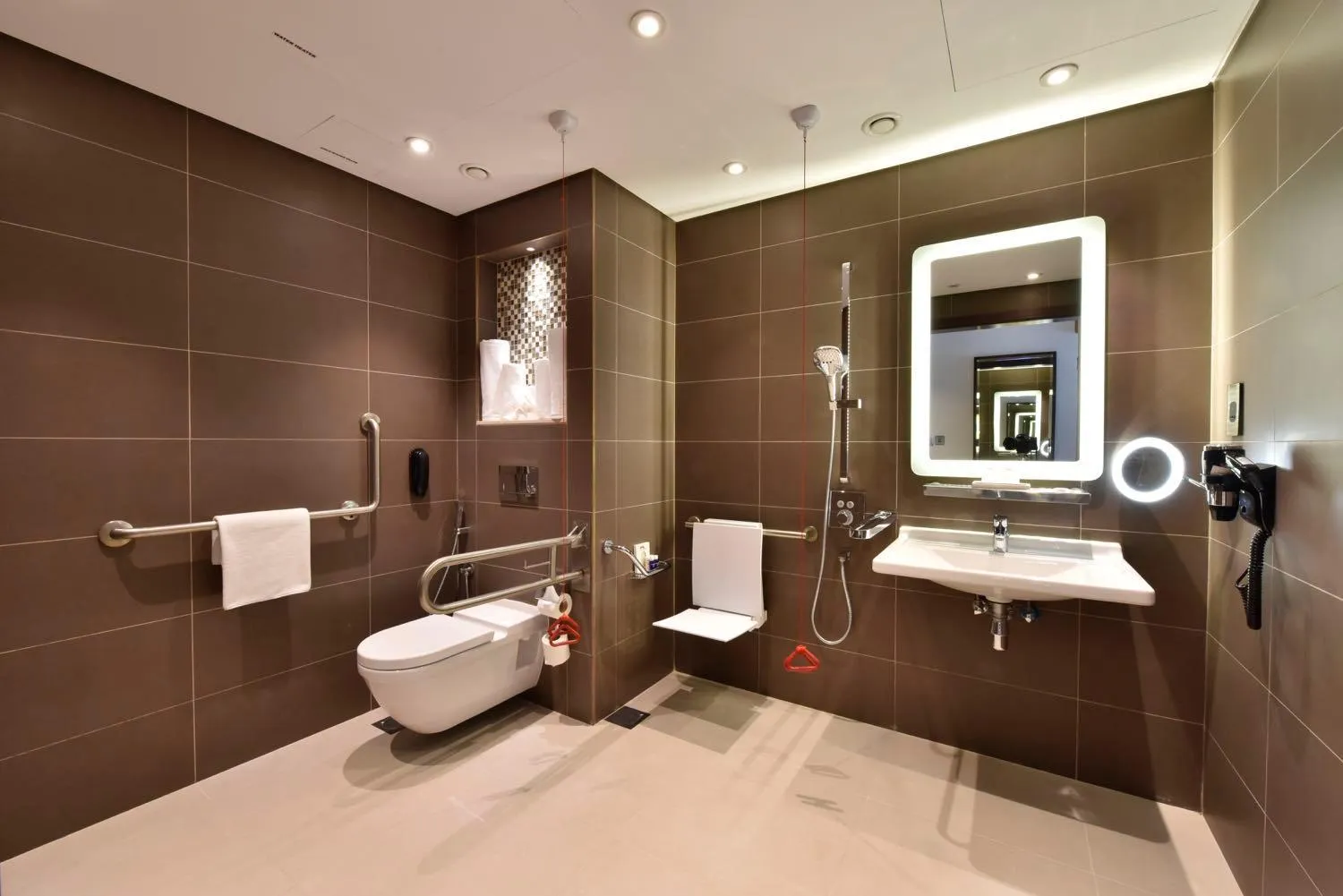 Toilet in Bahrain Airport Hotel Airside Hotel for Transiting and Departing Passengers only