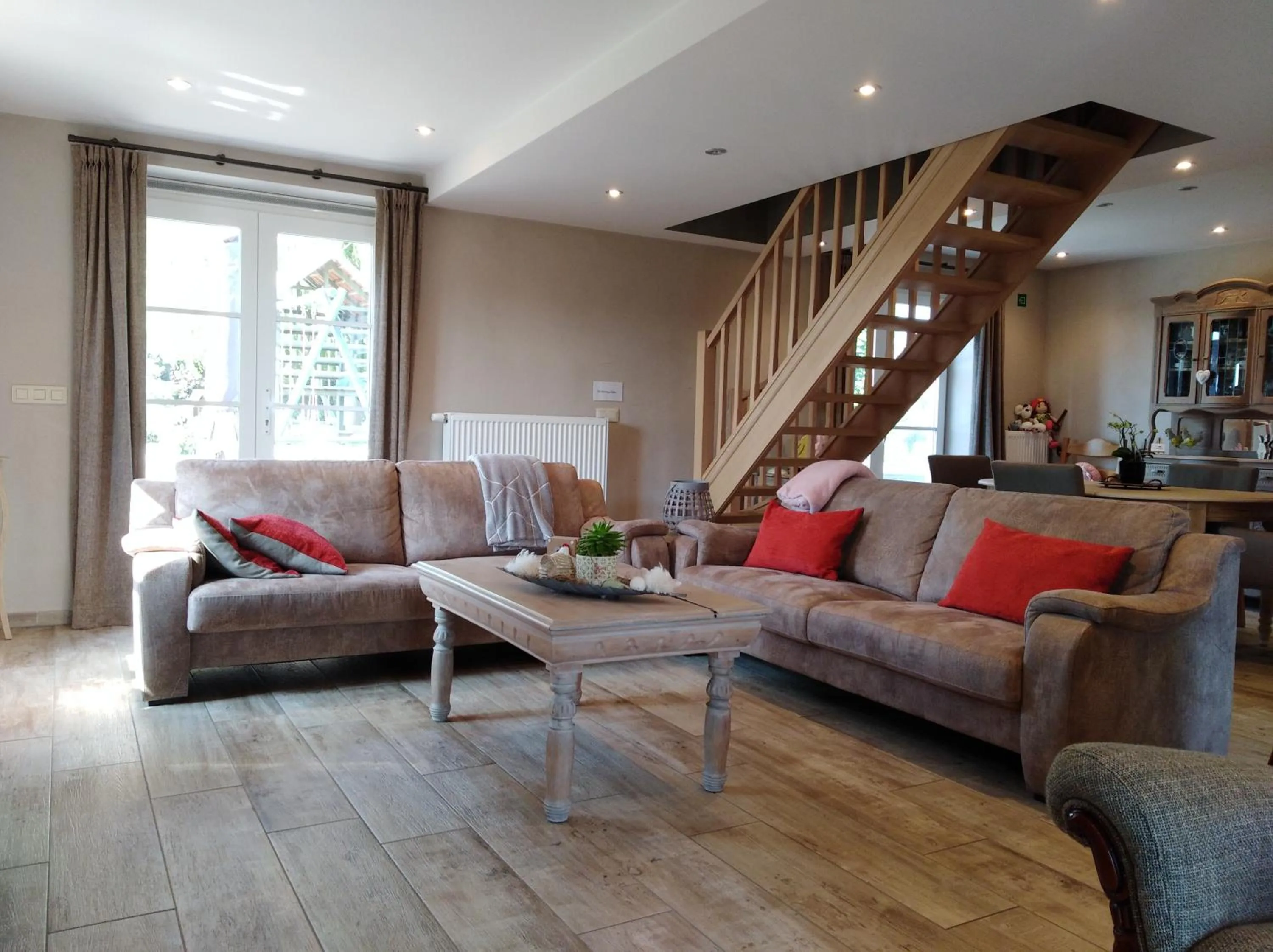 Communal lounge/ TV room in 't Hooghe Licht Bed & Breakfast