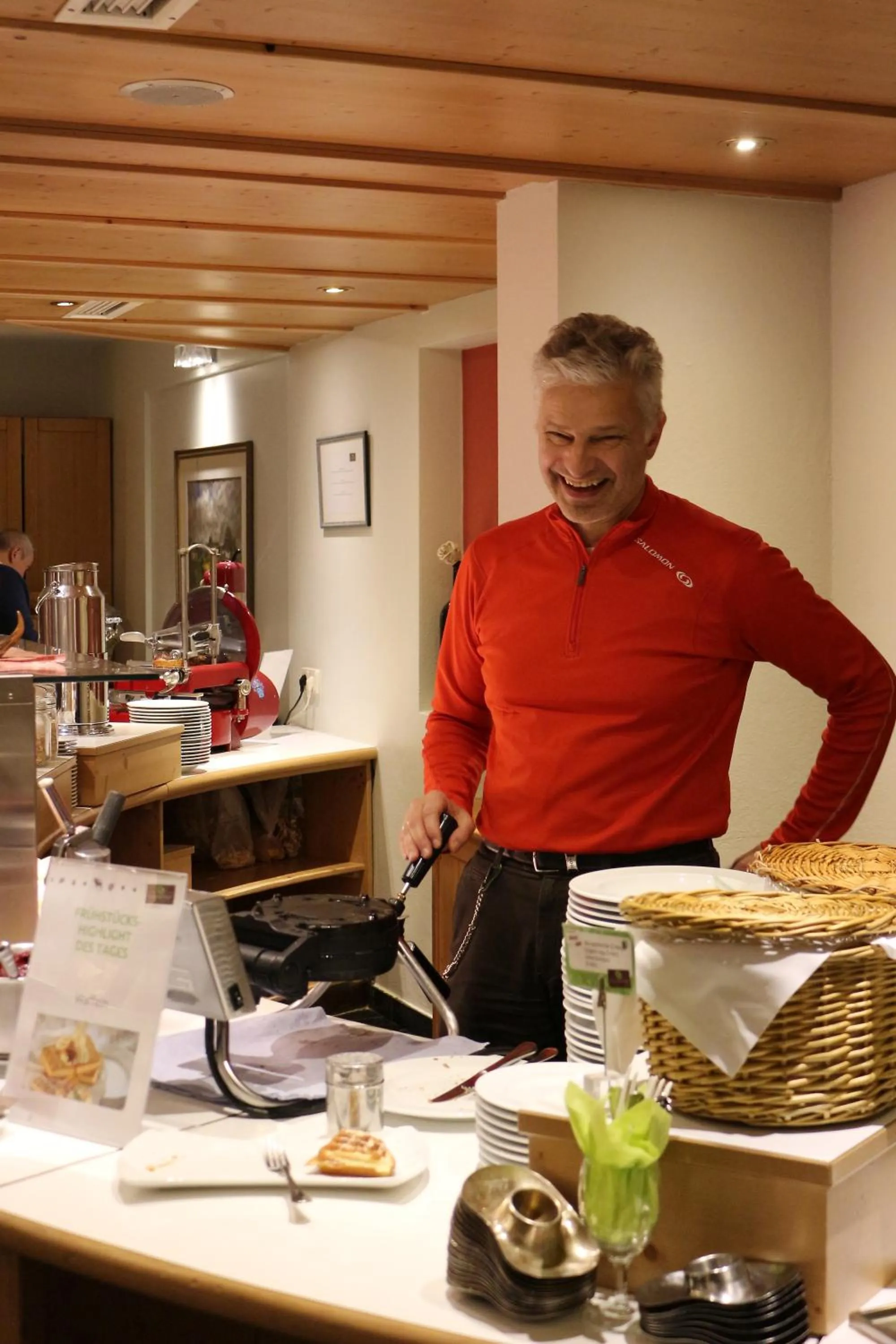 Buffet breakfast in Naturhotel Ortners Eschenhof