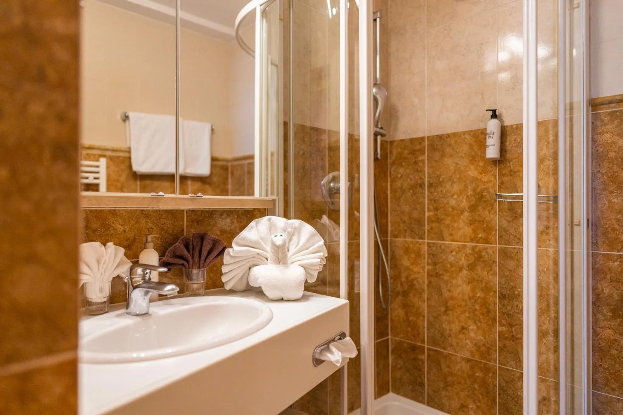 Shower in Naturhotel Ortners Eschenhof