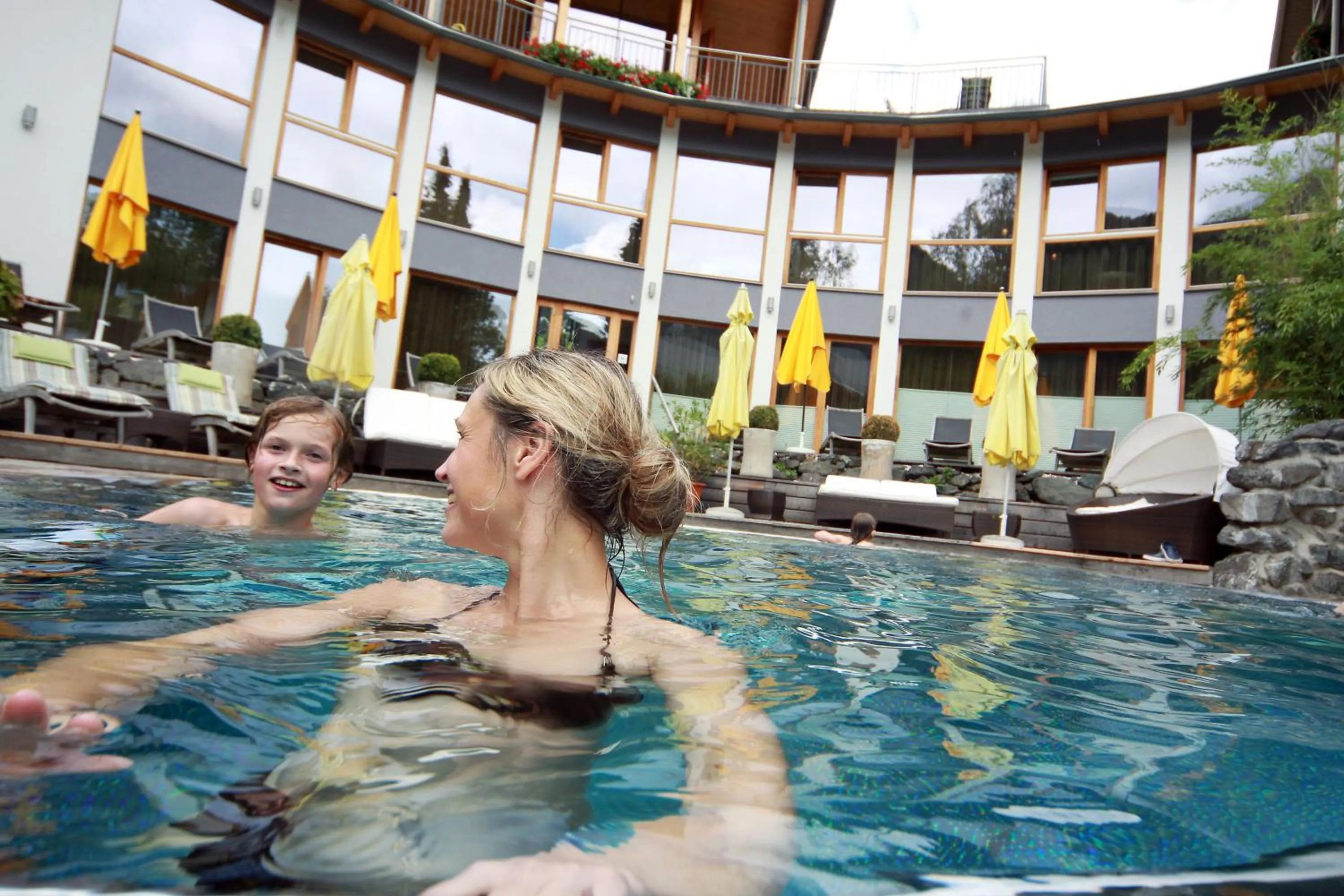 Spa and wellness centre/facilities in Naturhotel Ortners Eschenhof