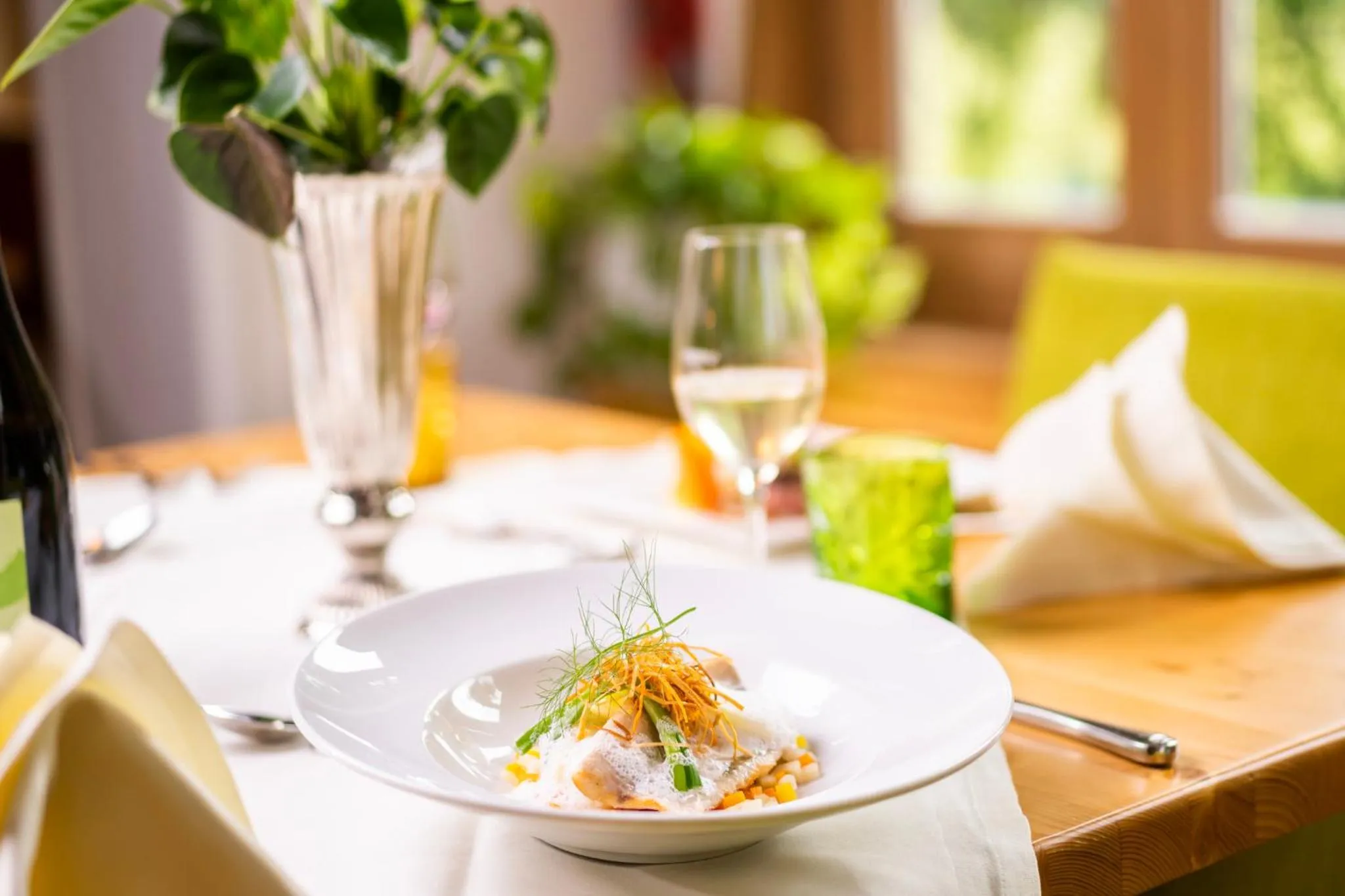 Restaurant/places to eat in Naturhotel Ortners Eschenhof