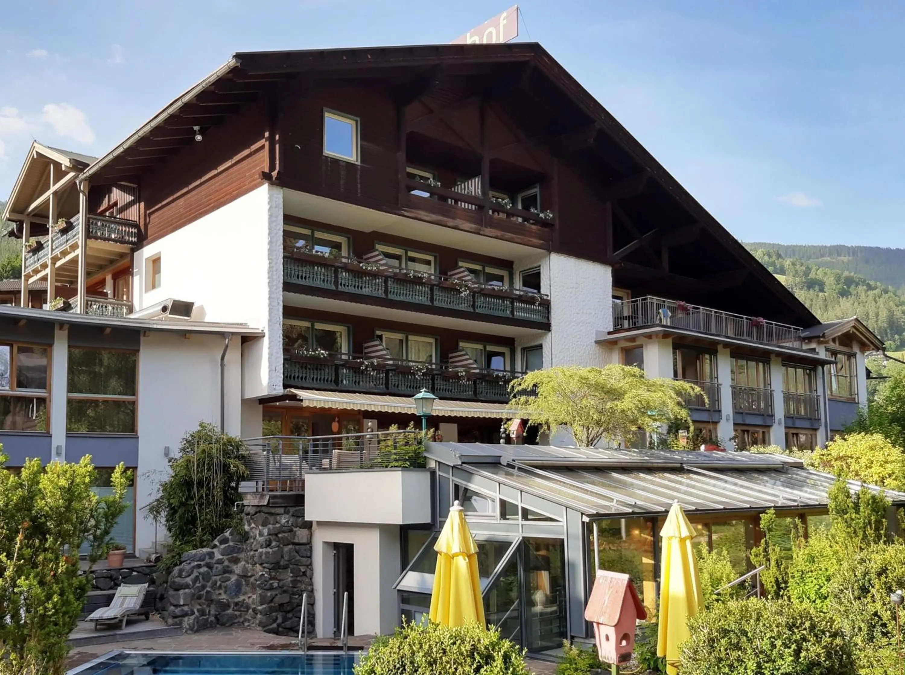 Property building in Naturhotel Ortners Eschenhof