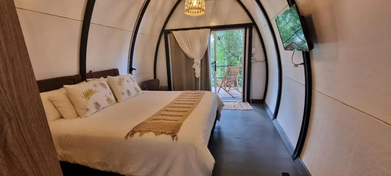 Bed in Botánica Iguazú The House Experience