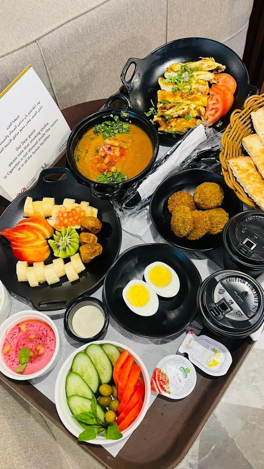 Breakfast in Laten Suites Prince Sultan