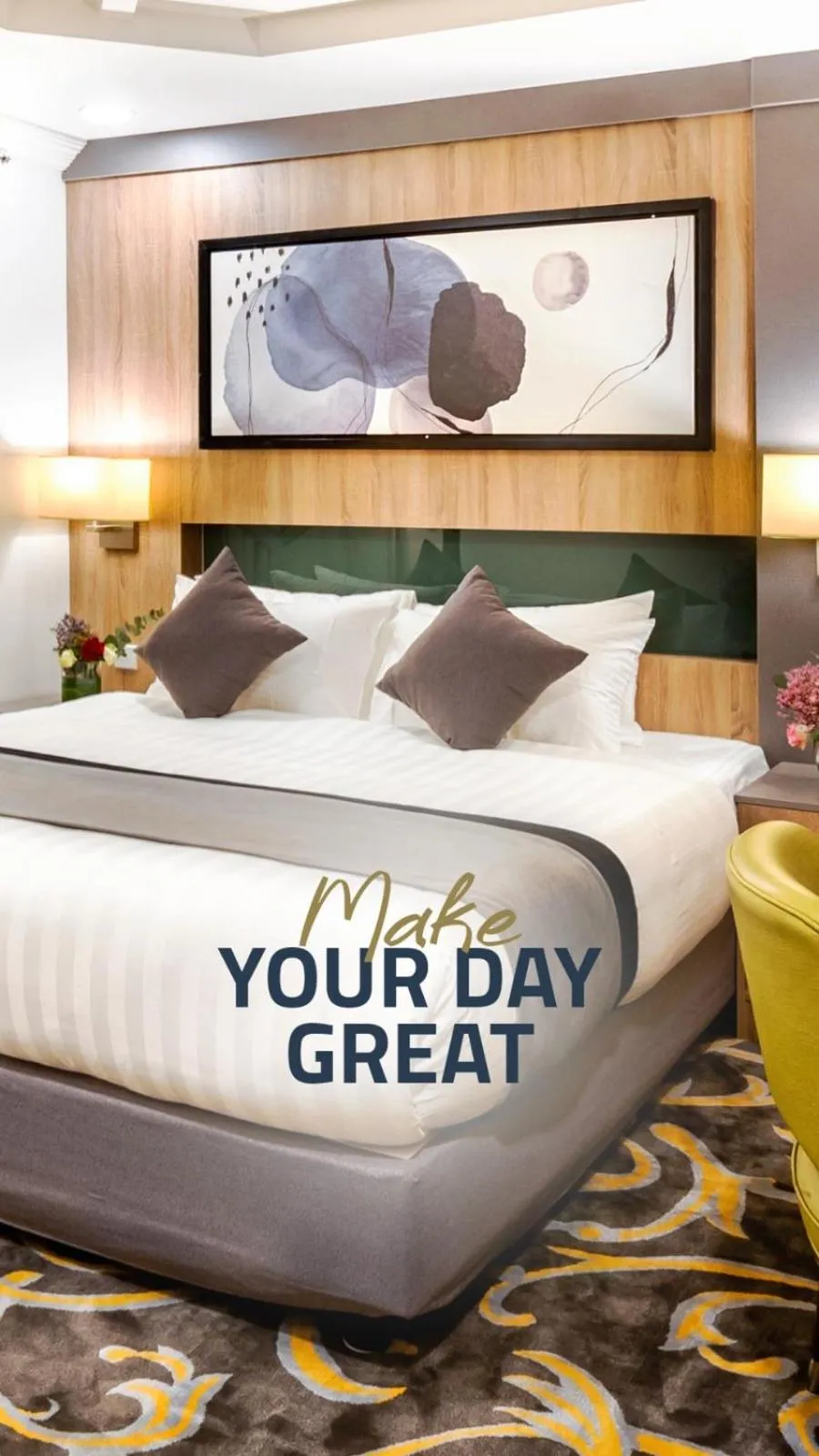 Photo of the whole room, Bed in Laten Suites Prince Sultan