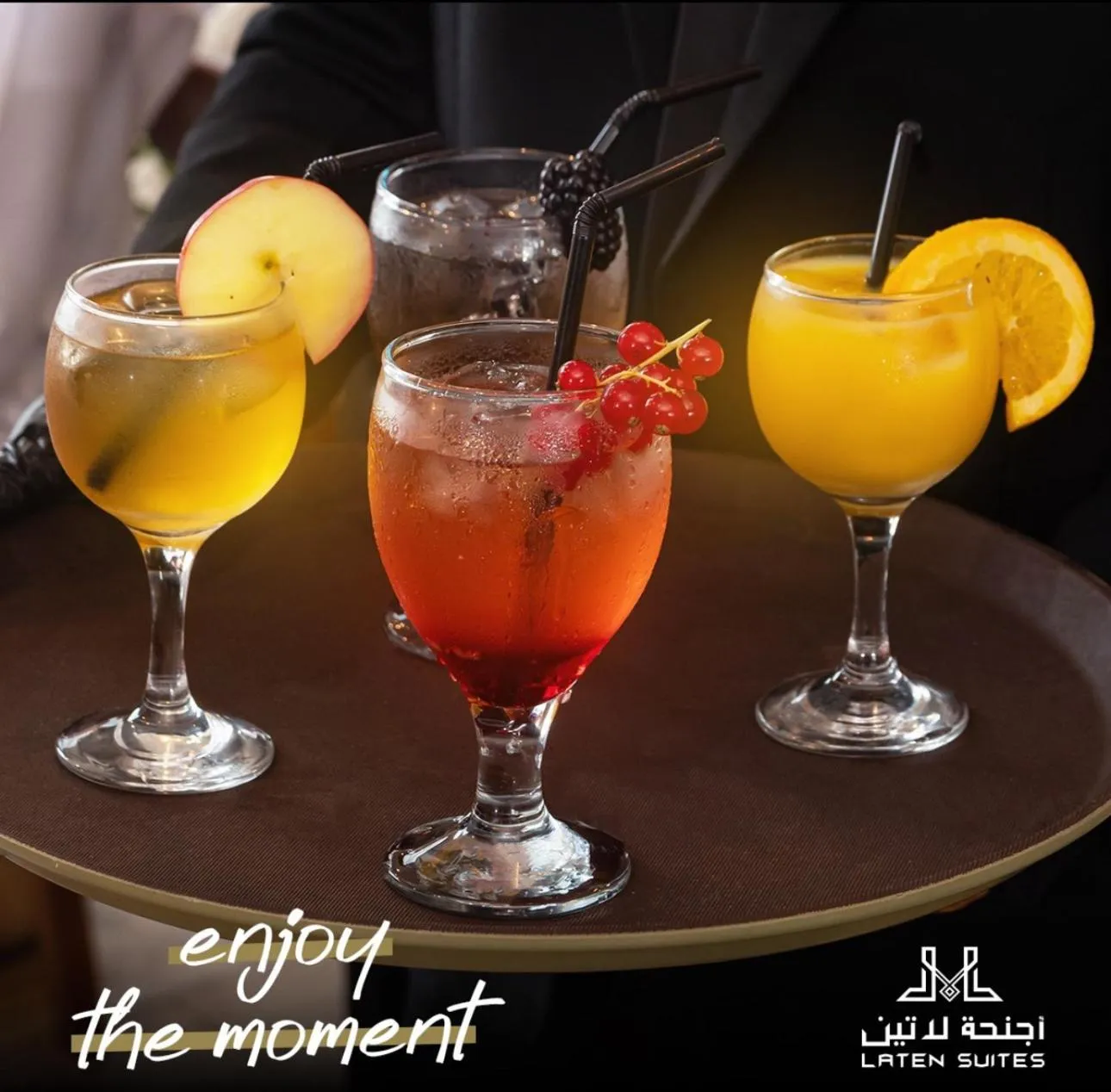 Drinks in Laten Suites Prince Sultan