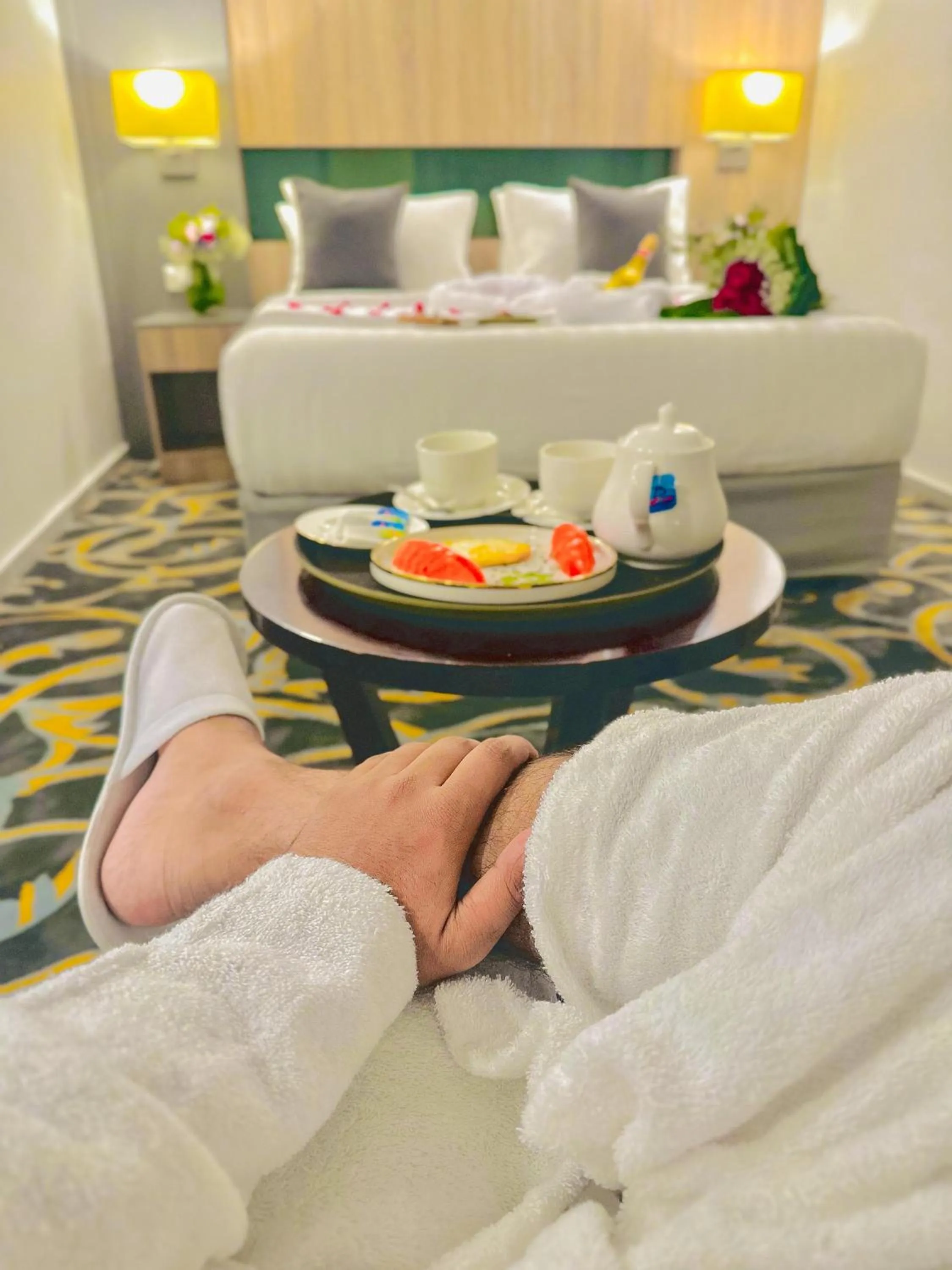 Bedroom, Bed in Laten Suites Prince Sultan