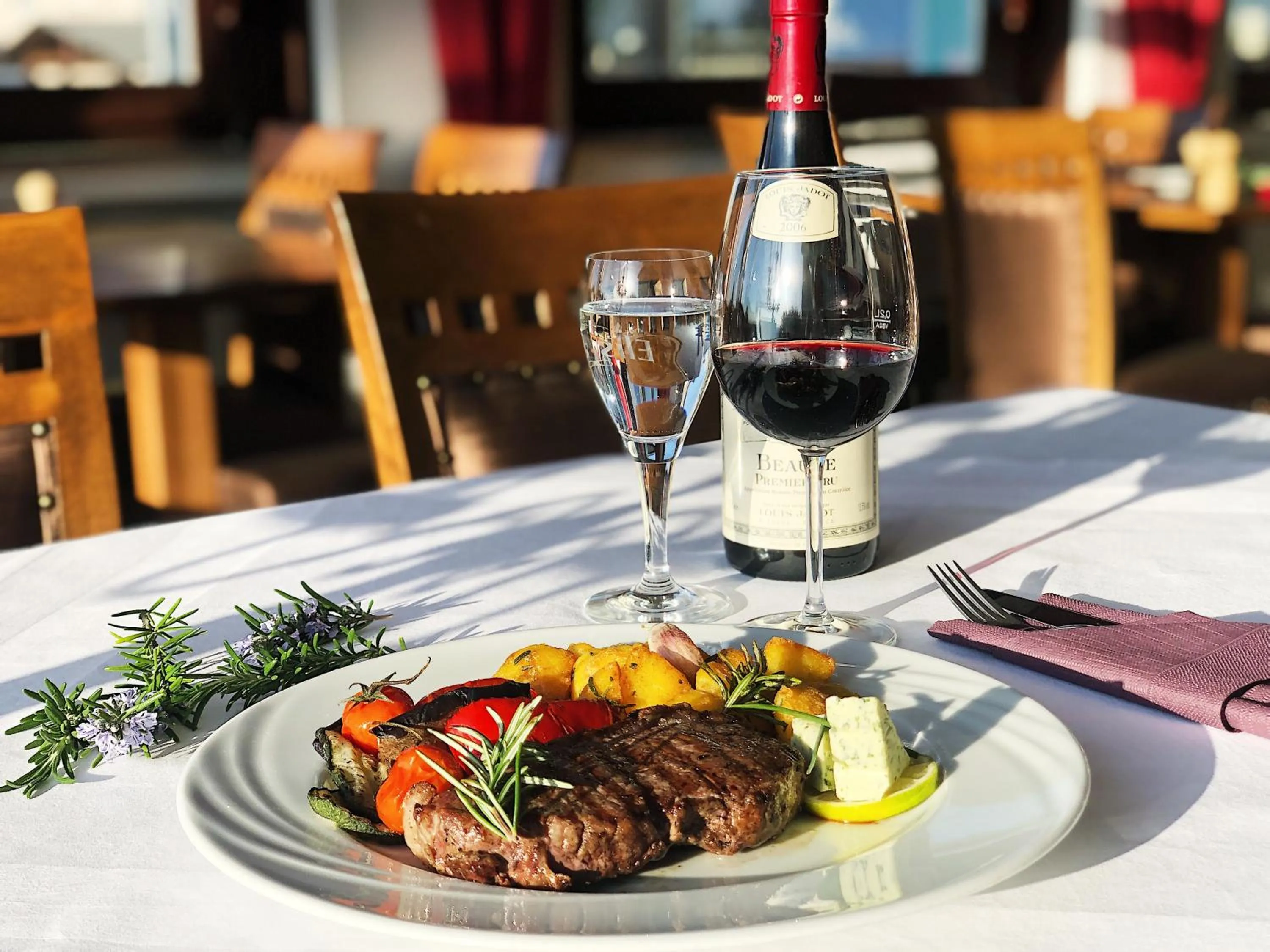 Food and drinks in Glashütten Hotel