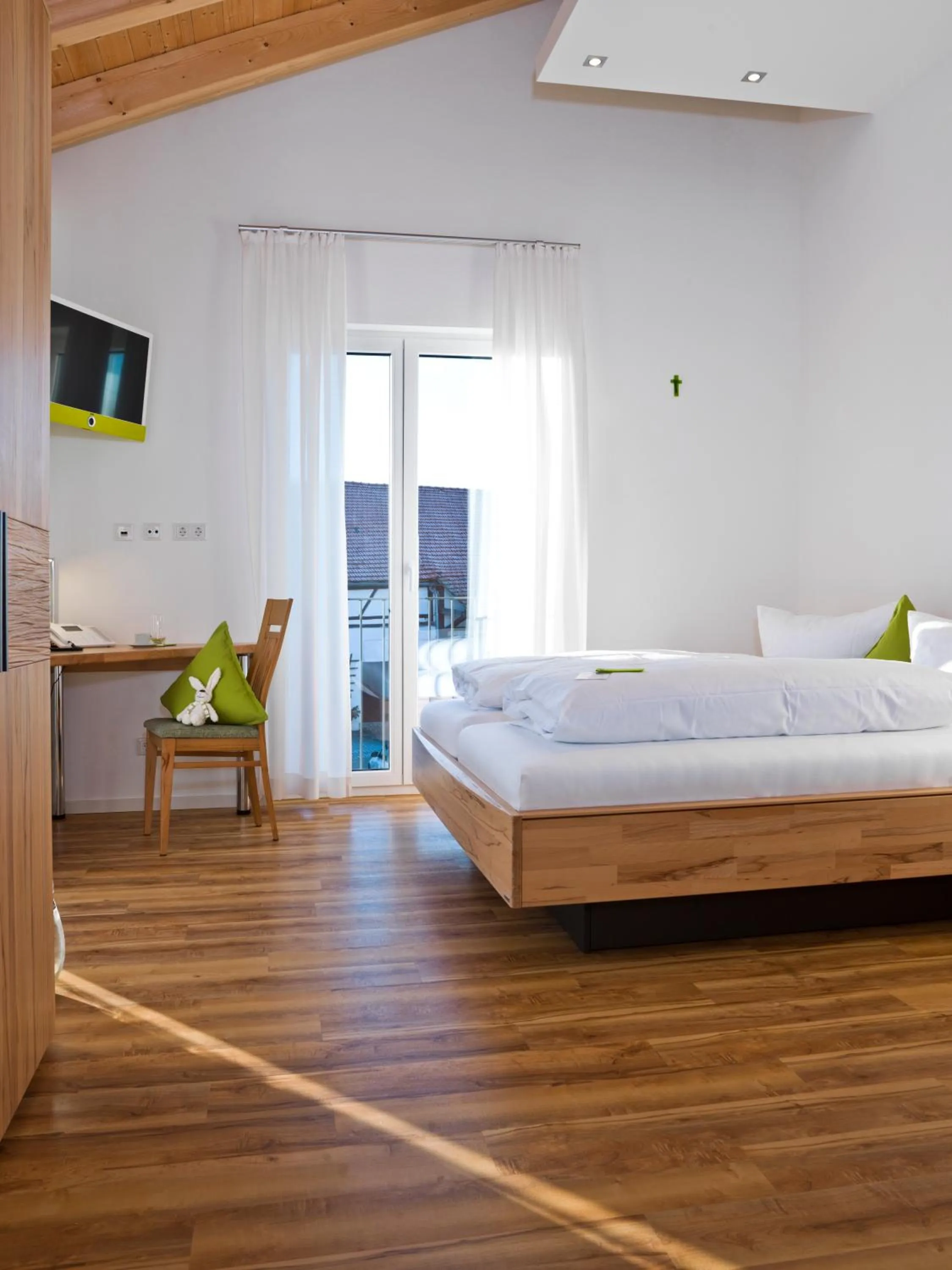 Bed in Landhaus Altmuehltal