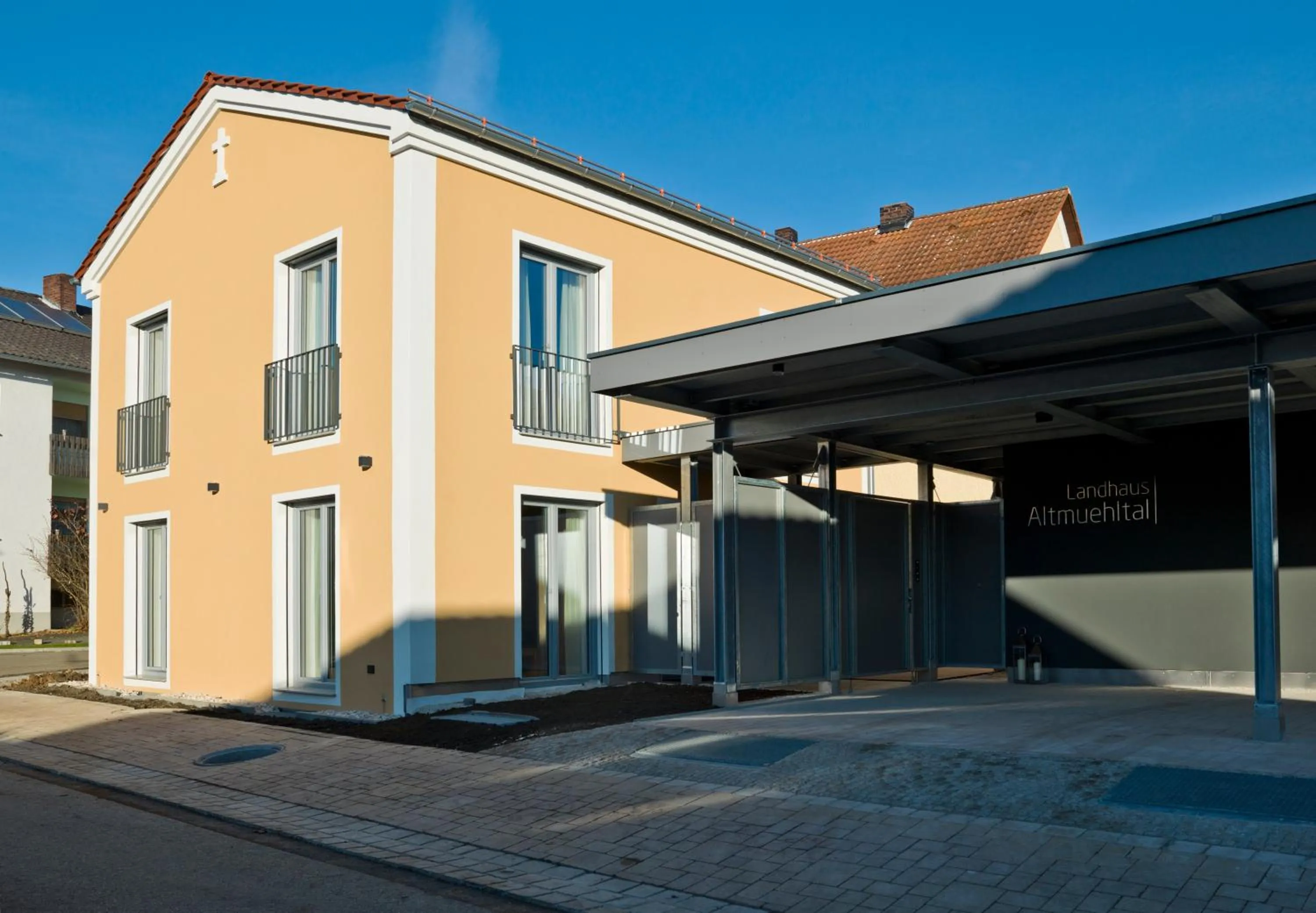 Facade/entrance in Landhaus Altmuehltal