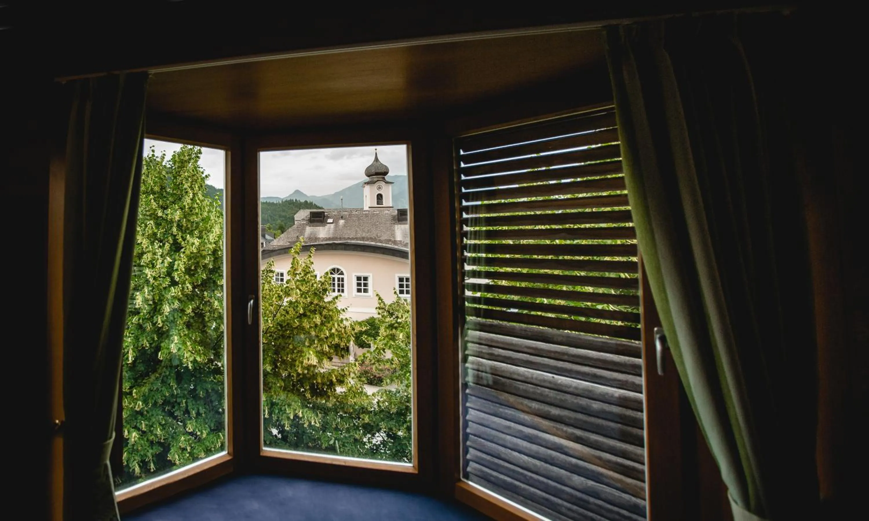 View (from property/room) in Seehotel Brandauer's Villen