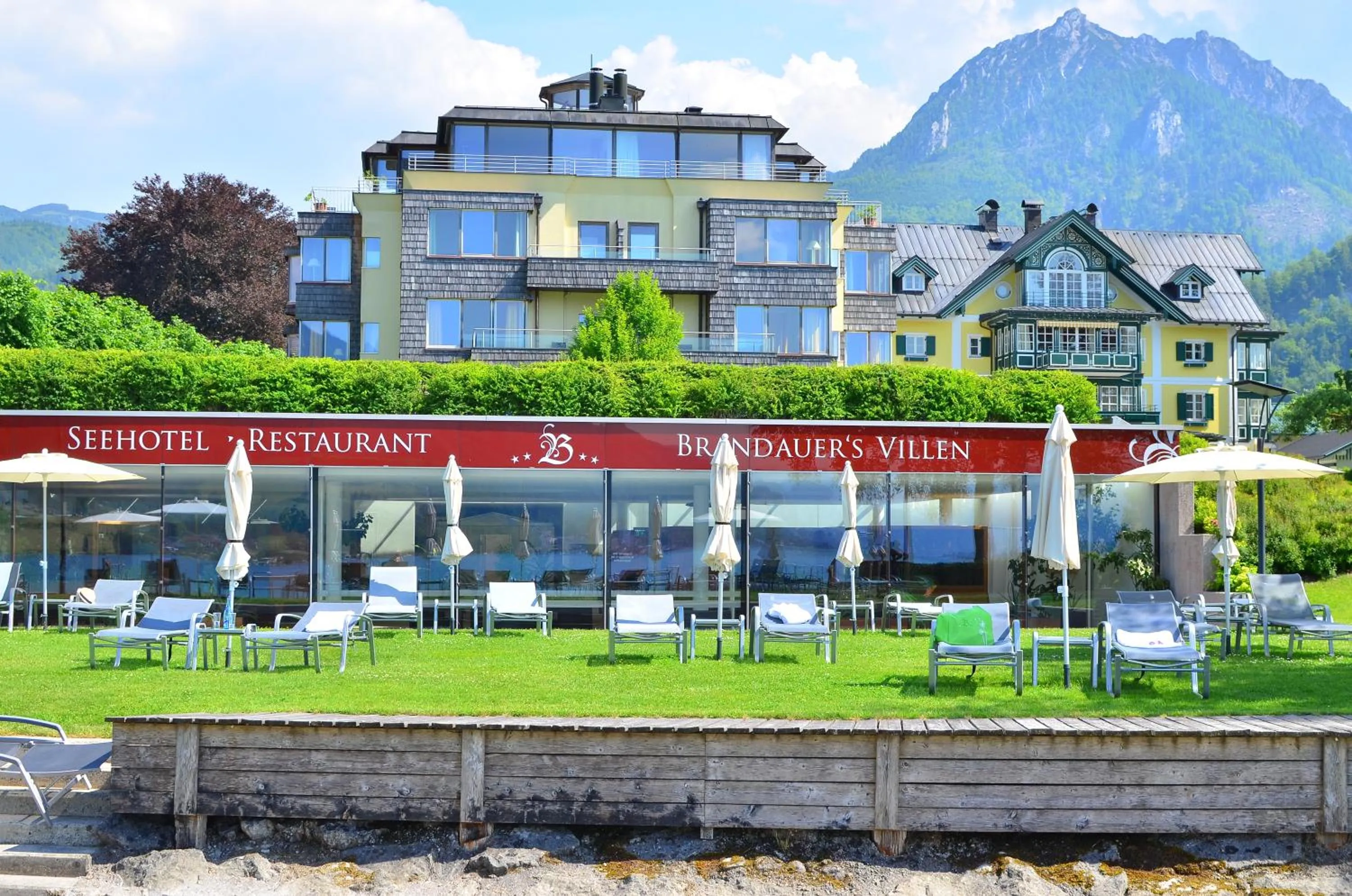 Bird's eye view in Seehotel Brandauer's Villen