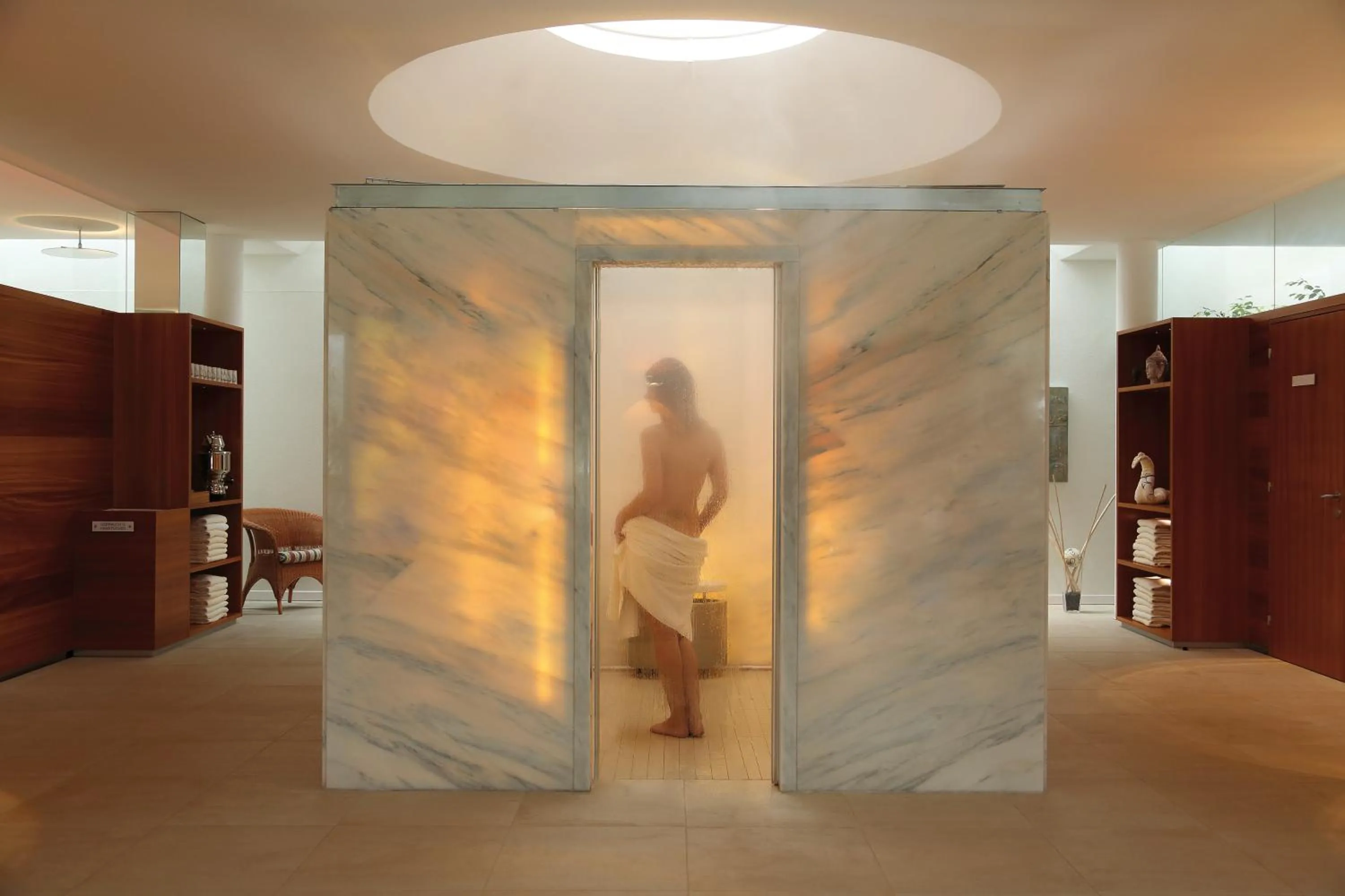 Sauna in Seehotel Brandauer's Villen