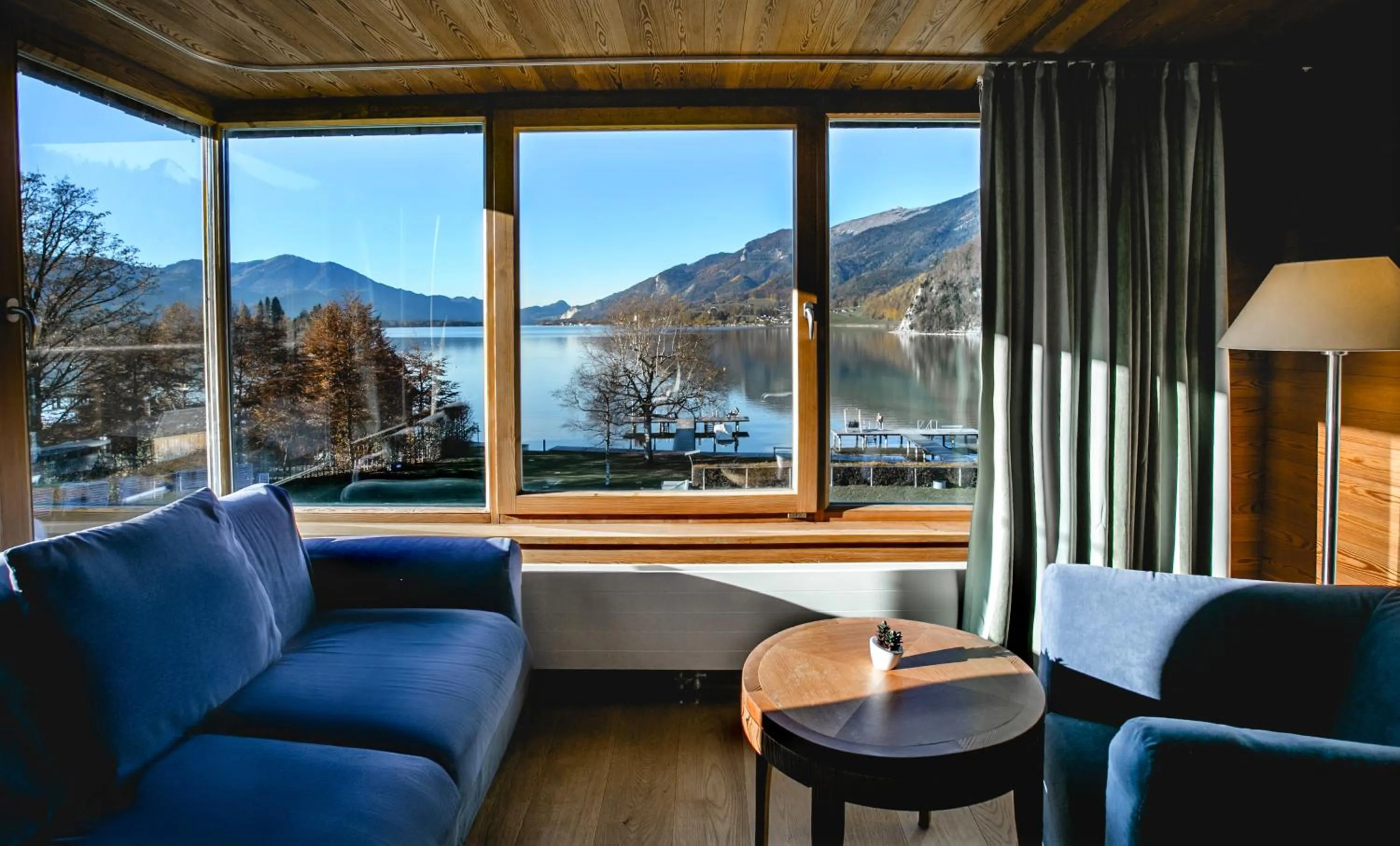 Seating area in Seehotel Brandauer's Villen