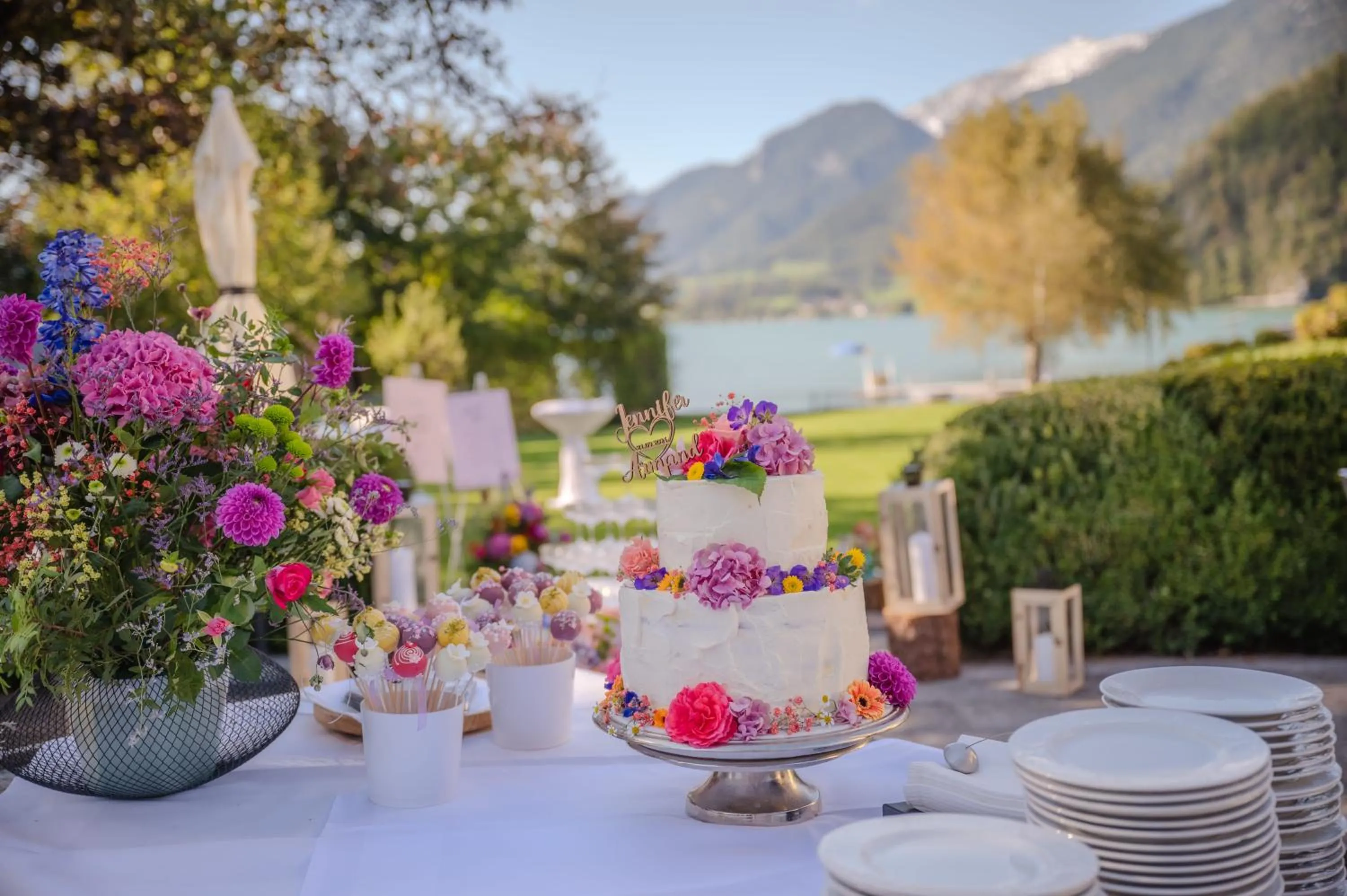 Garden in Seehotel Brandauer's Villen