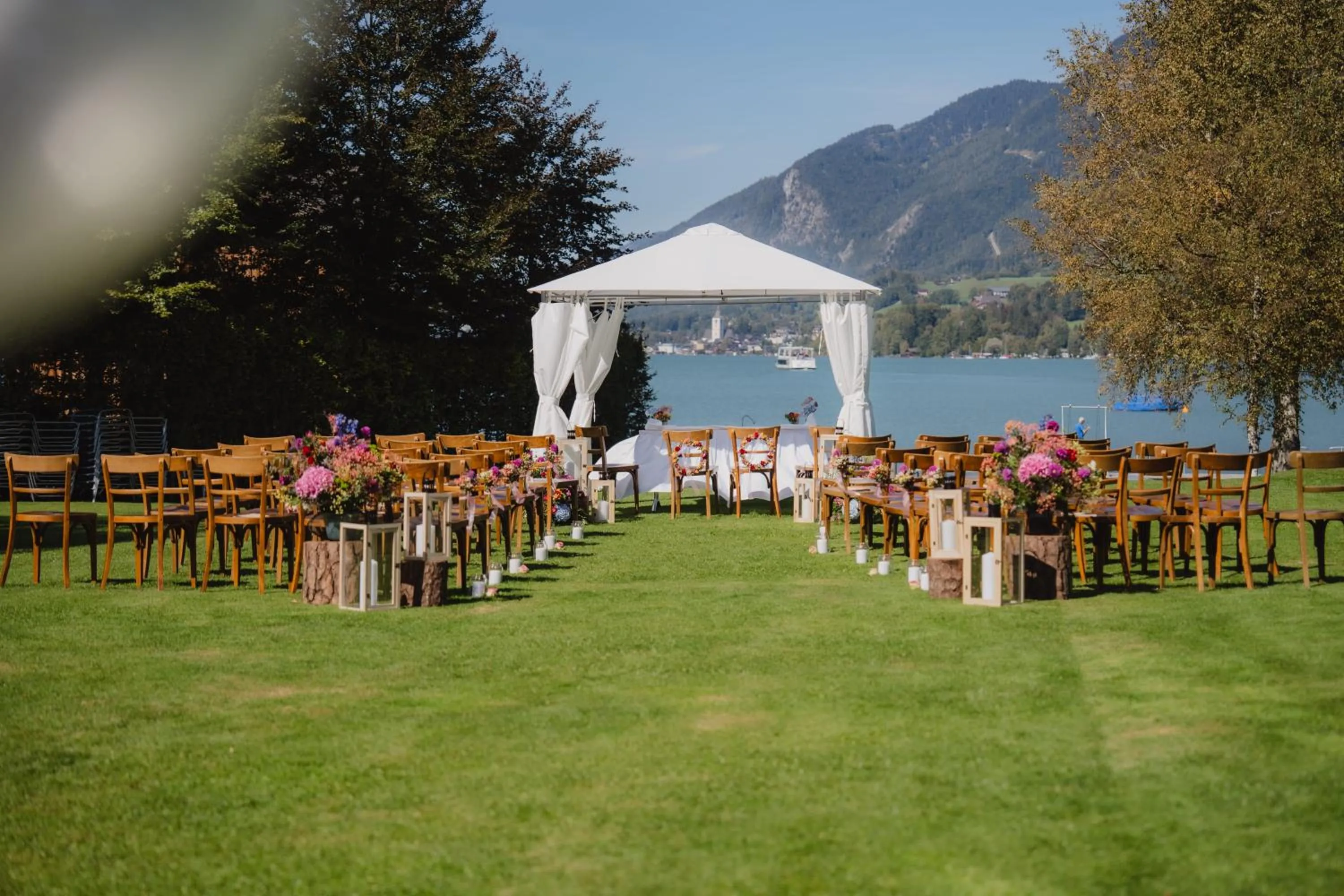 Garden in Seehotel Brandauer's Villen