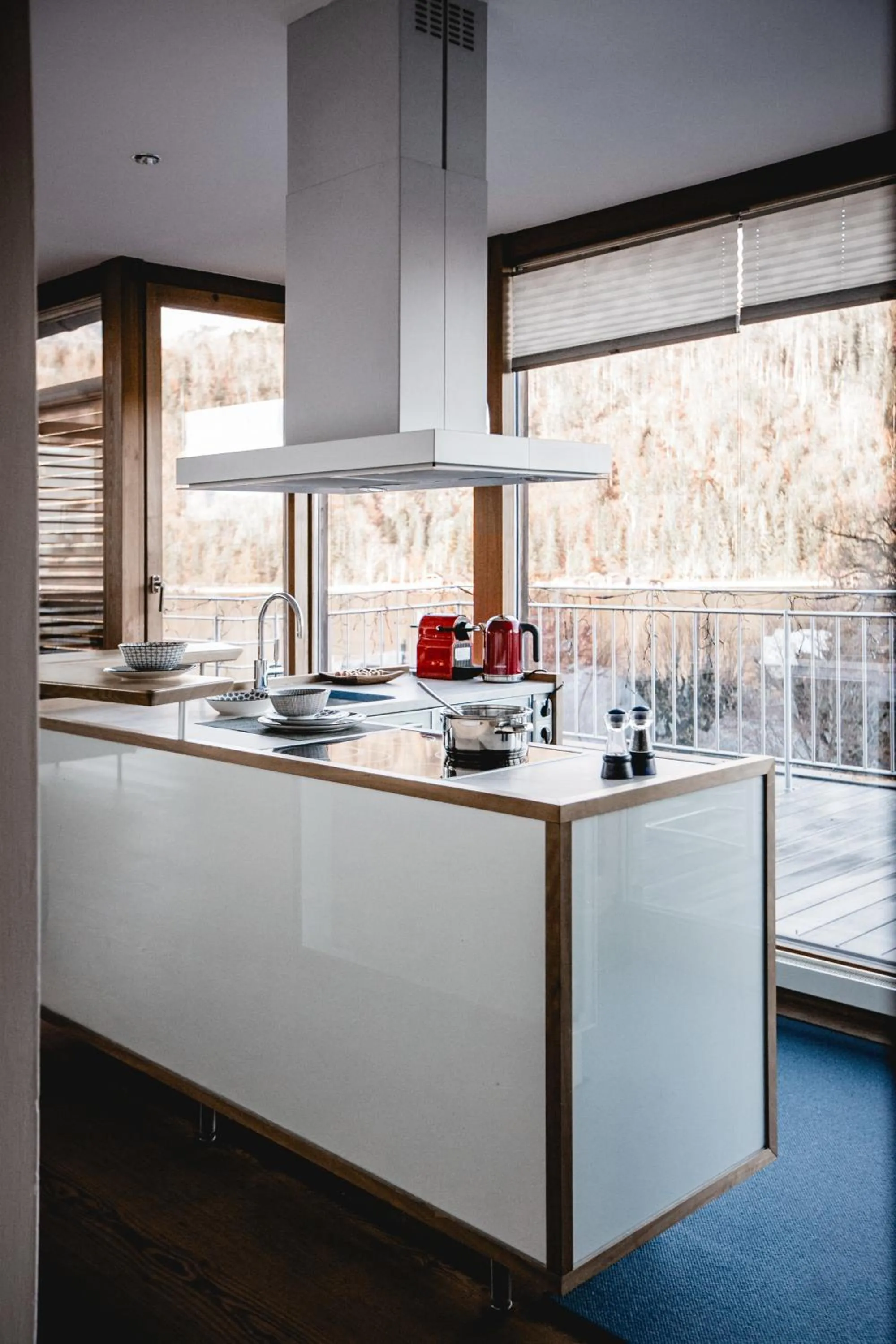 Kitchen or kitchenette in Seehotel Brandauer's Villen