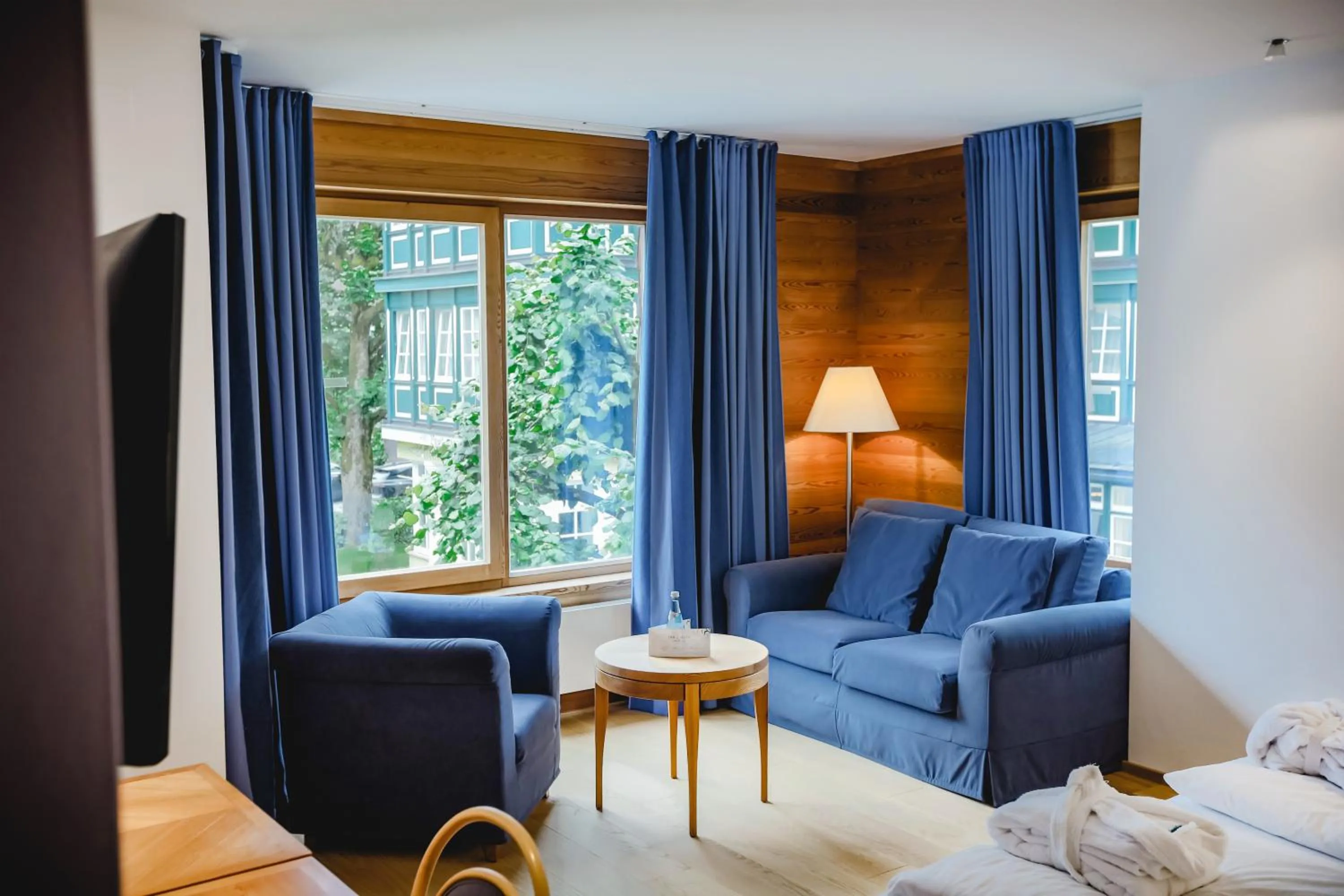 Seating area in Seehotel Brandauer's Villen