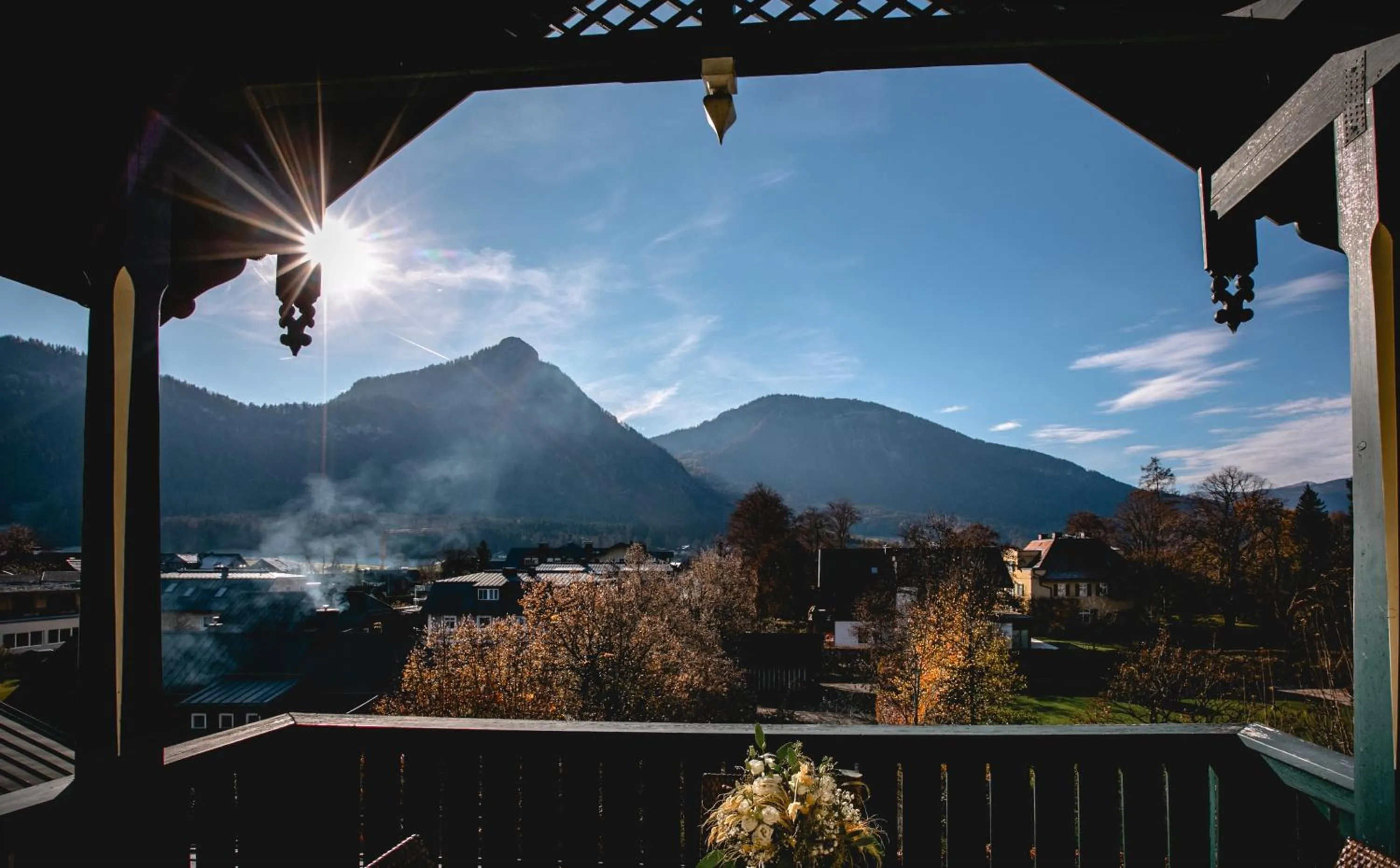 Balcony/Terrace in Seehotel Brandauer's Villen