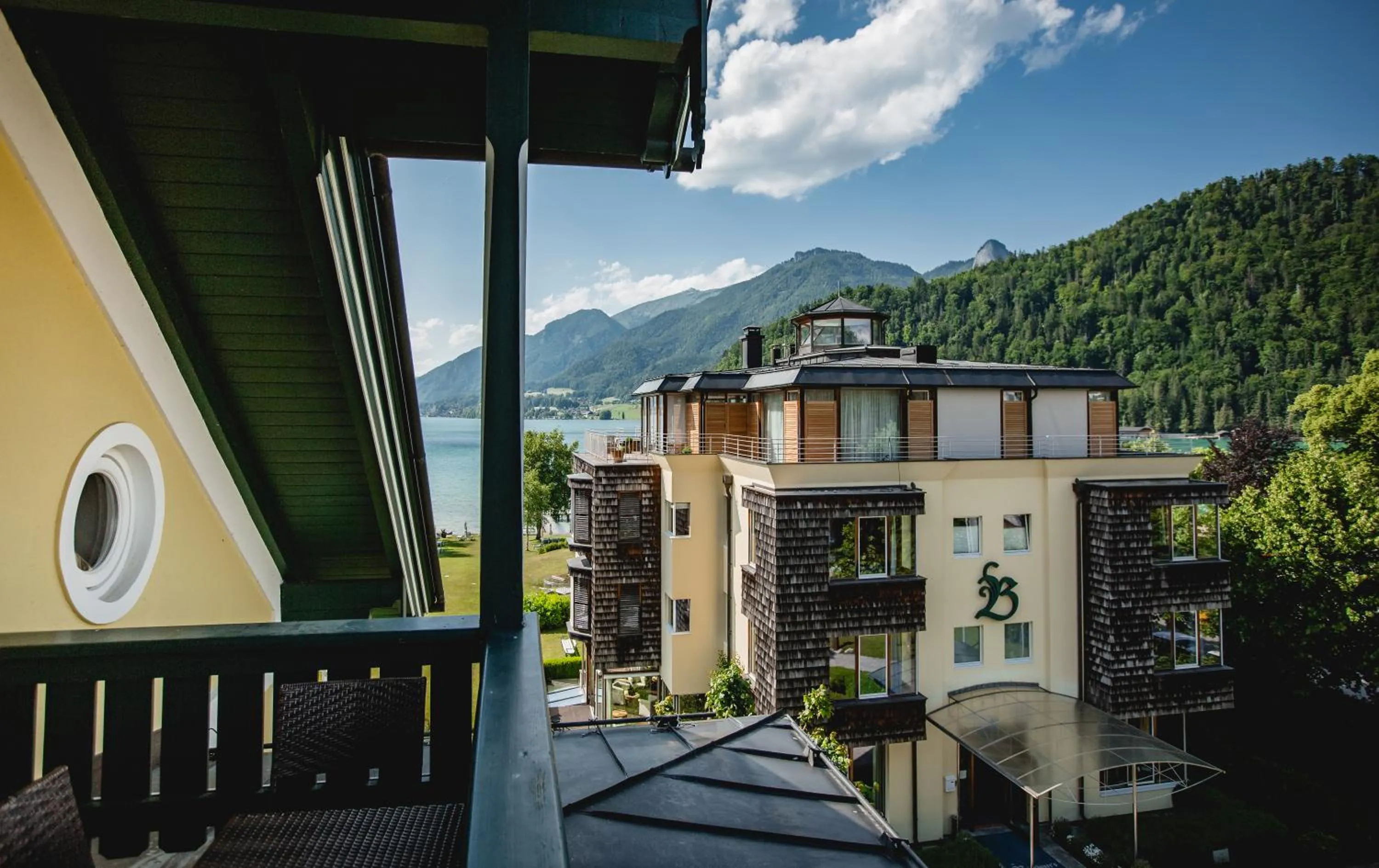 Property building in Seehotel Brandauer's Villen