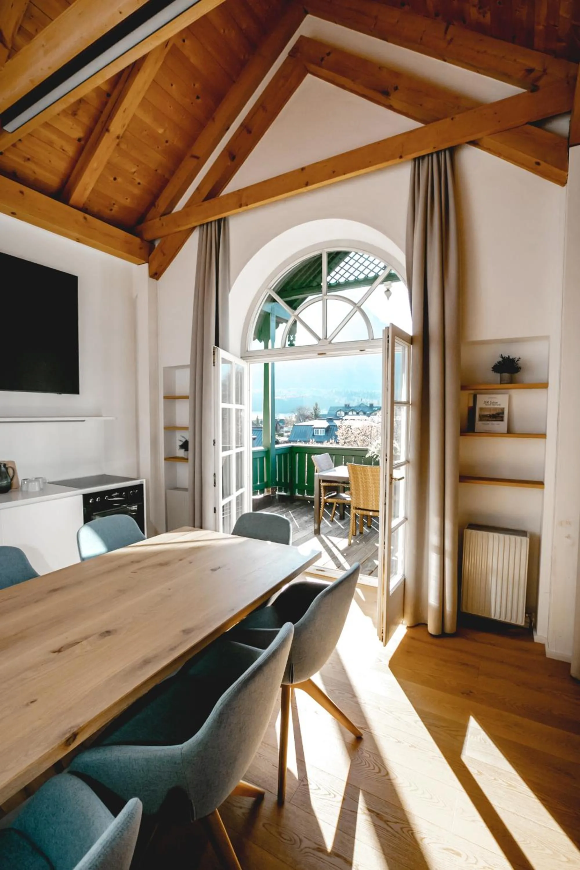 Living room in Seehotel Brandauer's Villen