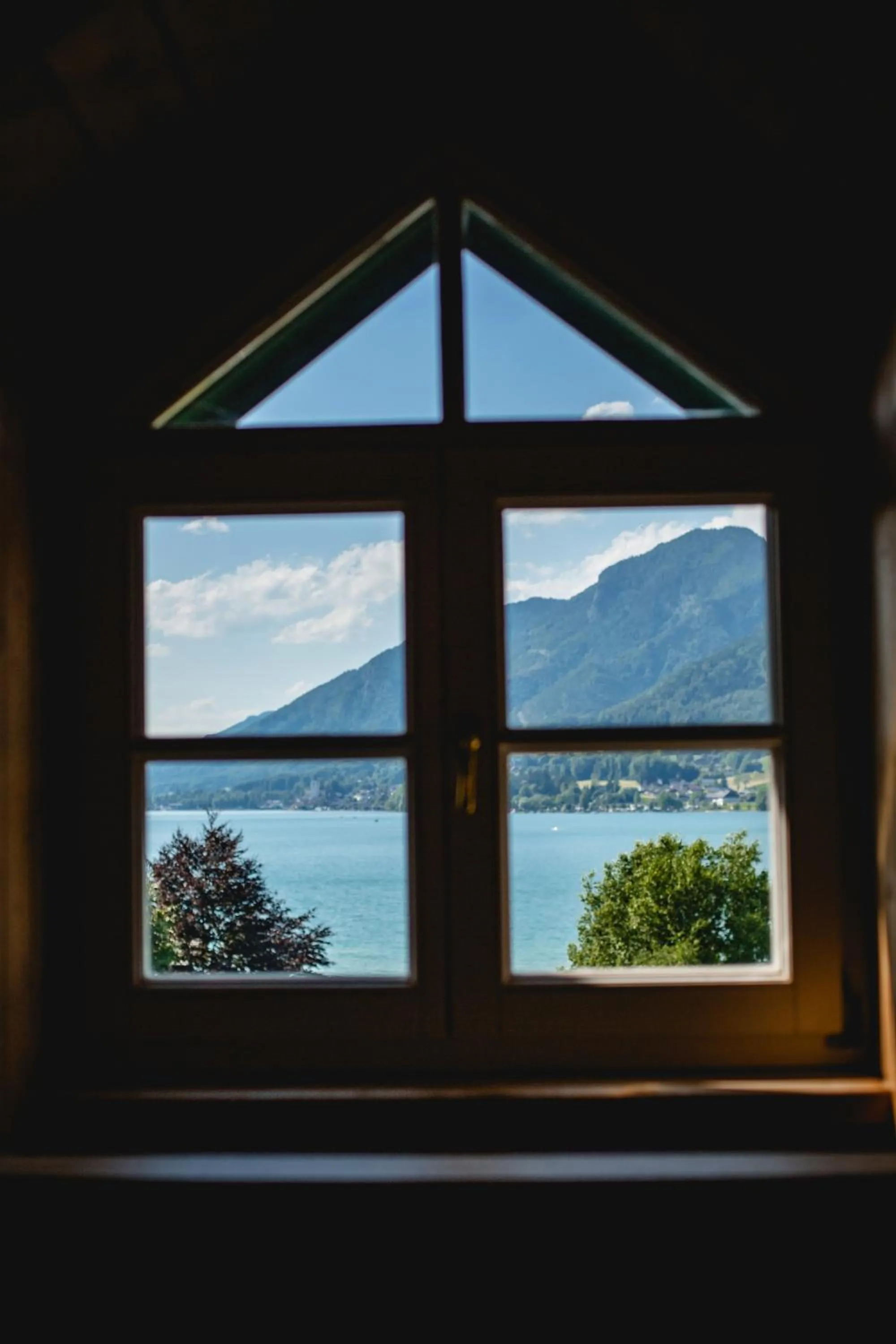 View (from property/room) in Seehotel Brandauer's Villen