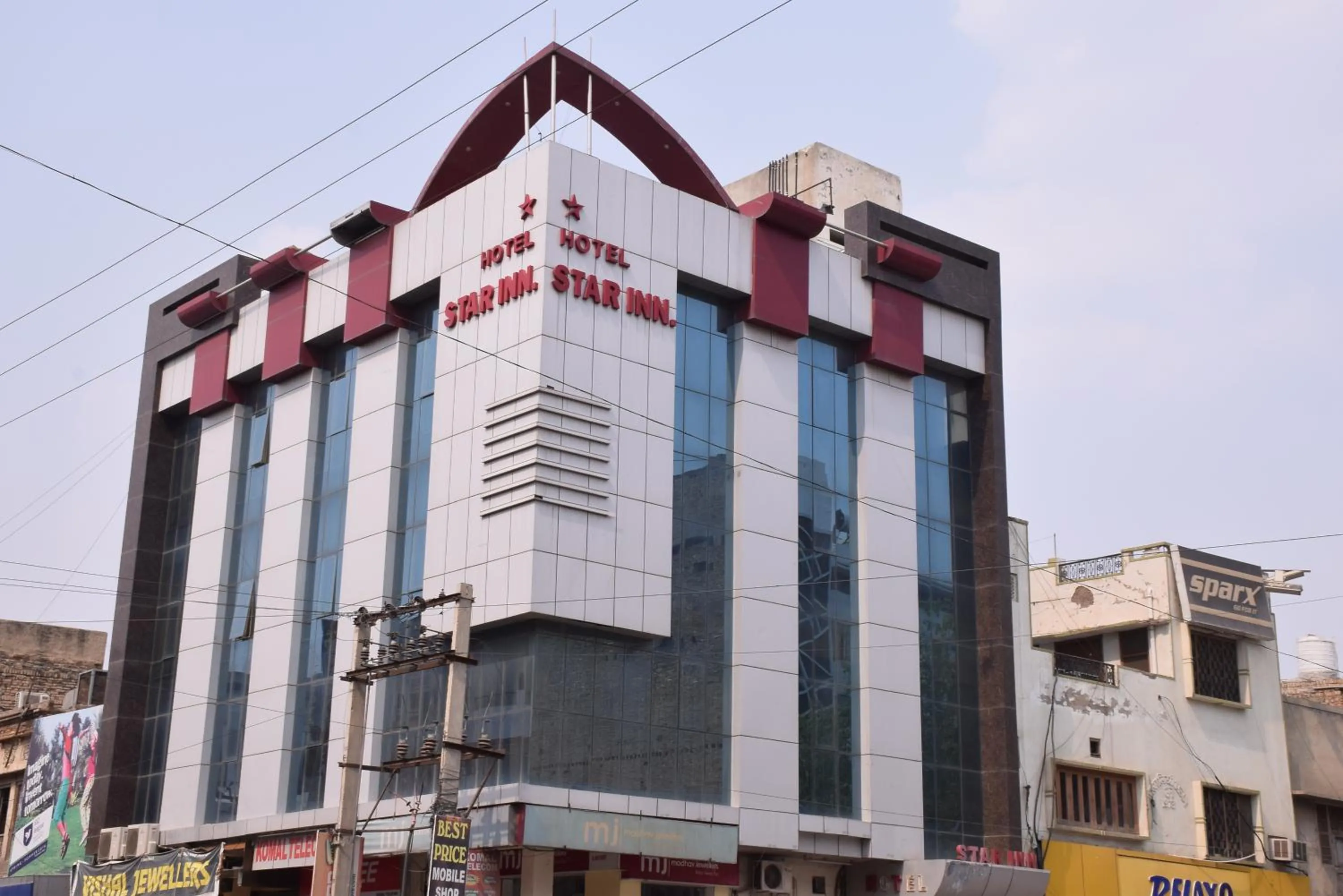 Bird's eye view in Hotel Star Inn