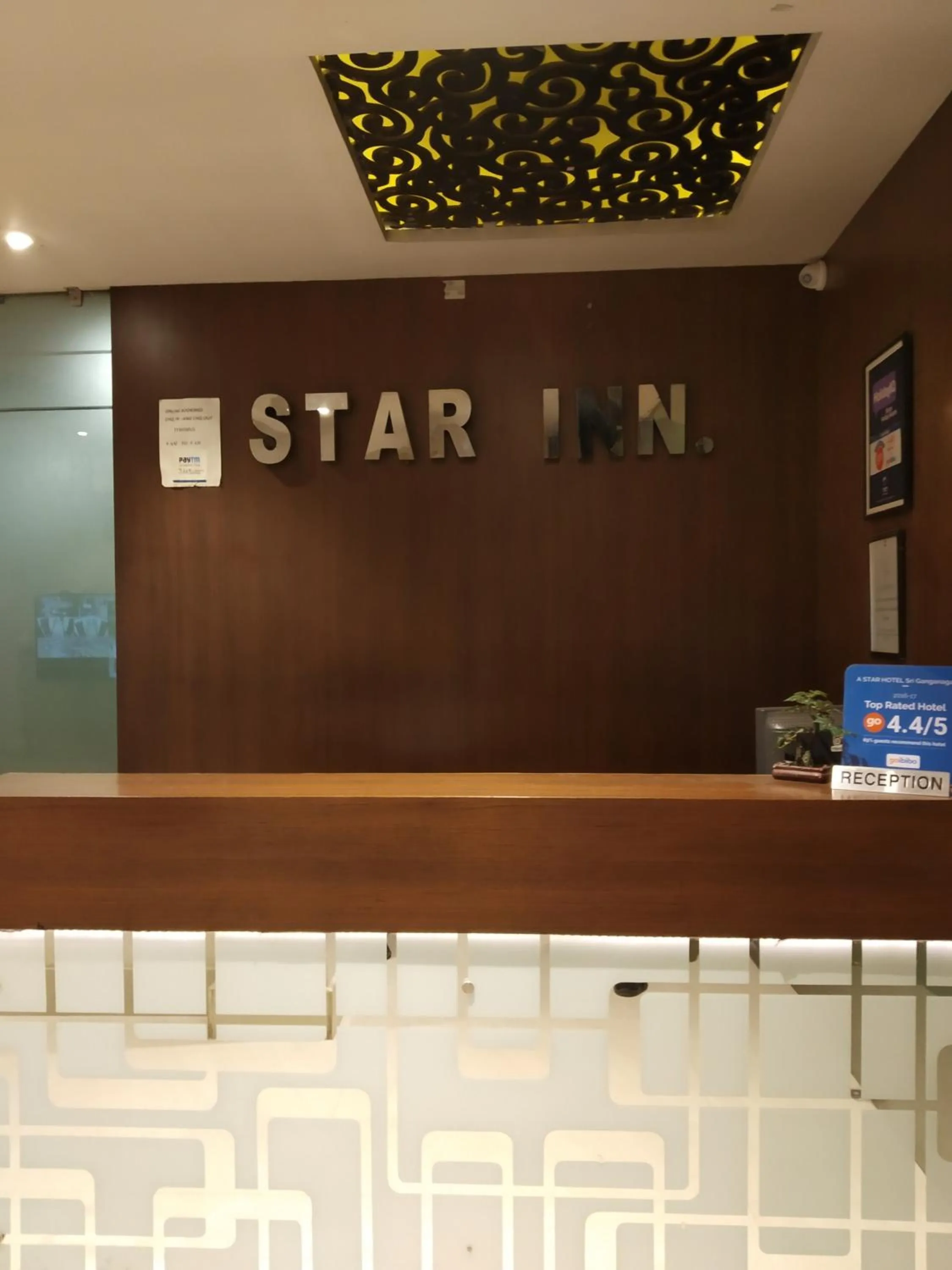 Lobby or reception in Hotel Star Inn